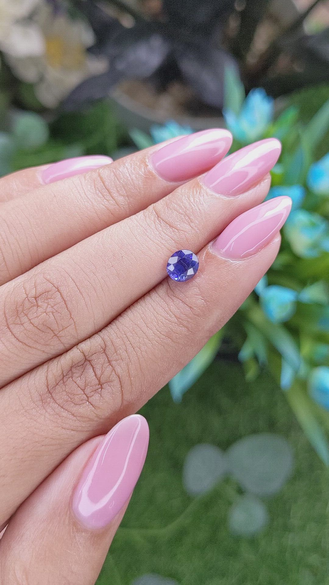1.02 Ct. Color Change Sapphire from Tanzania Size Video