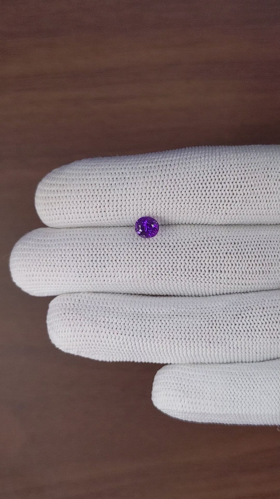 1.02 Ct. Color Change Sapphire from Tanzania Size Video