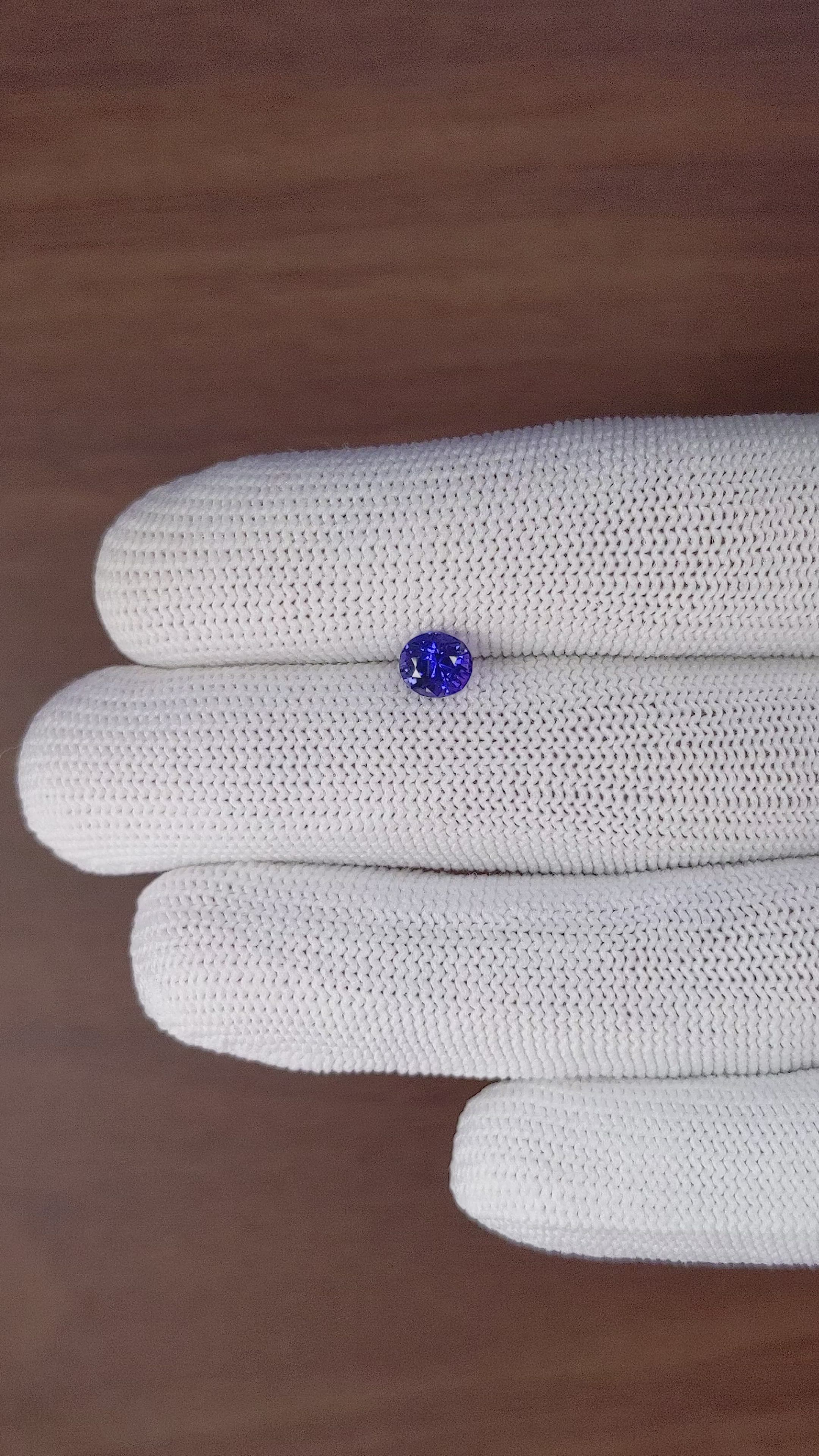 1.02 Ct. Color Change Sapphire from Tanzania Size Video