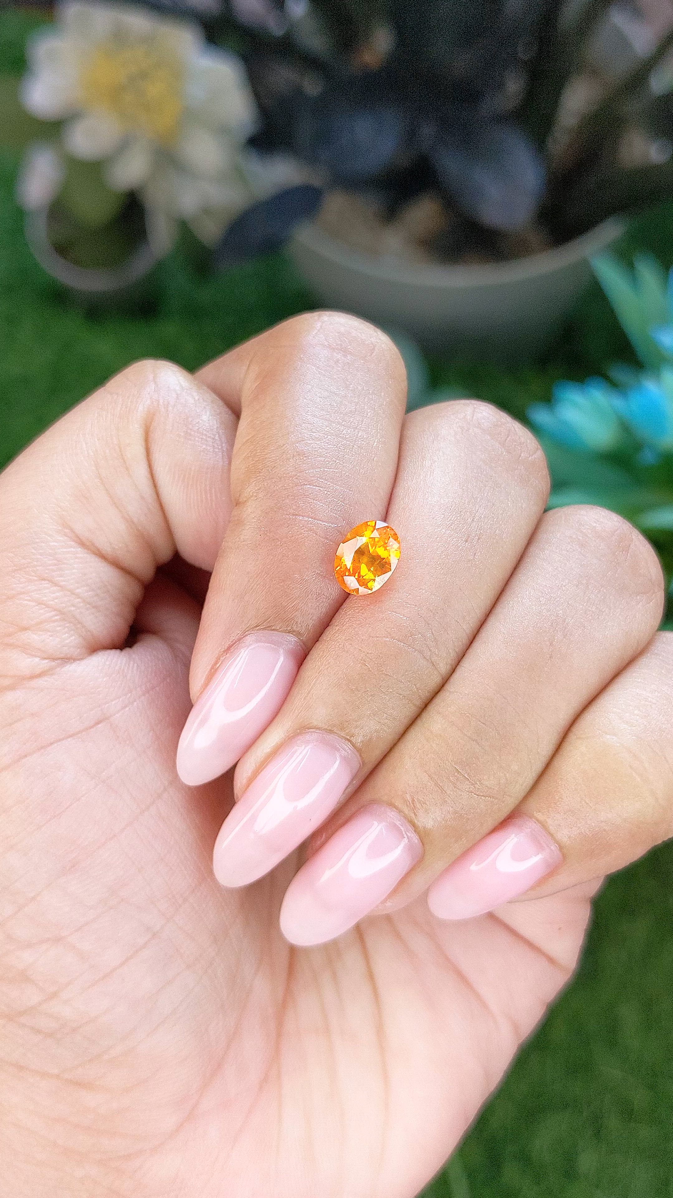 1.79 Ct. Yellow Sapphire from Ceylon (Sri Lanka) Size Video