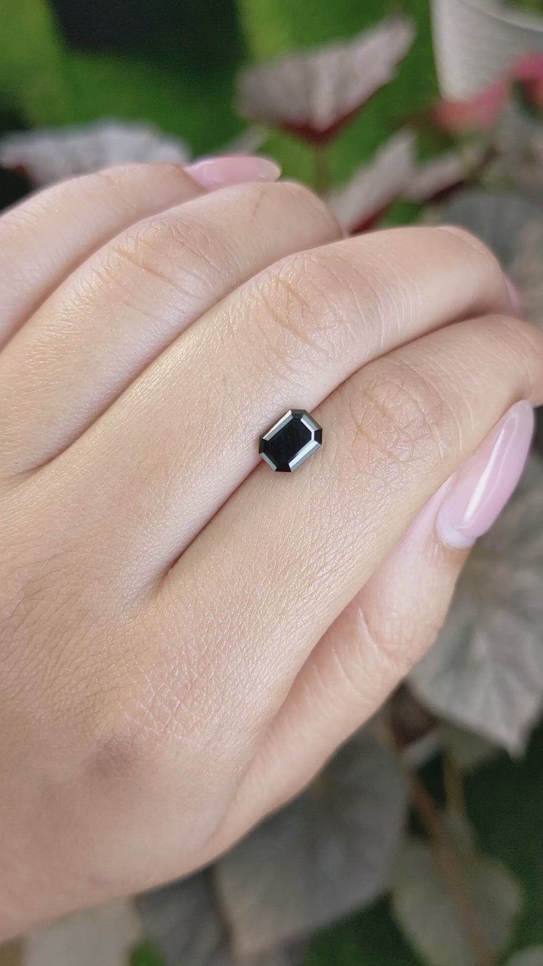 1.55 Ct. Blue Sapphire from Ceylon (Sri Lanka) Size Video