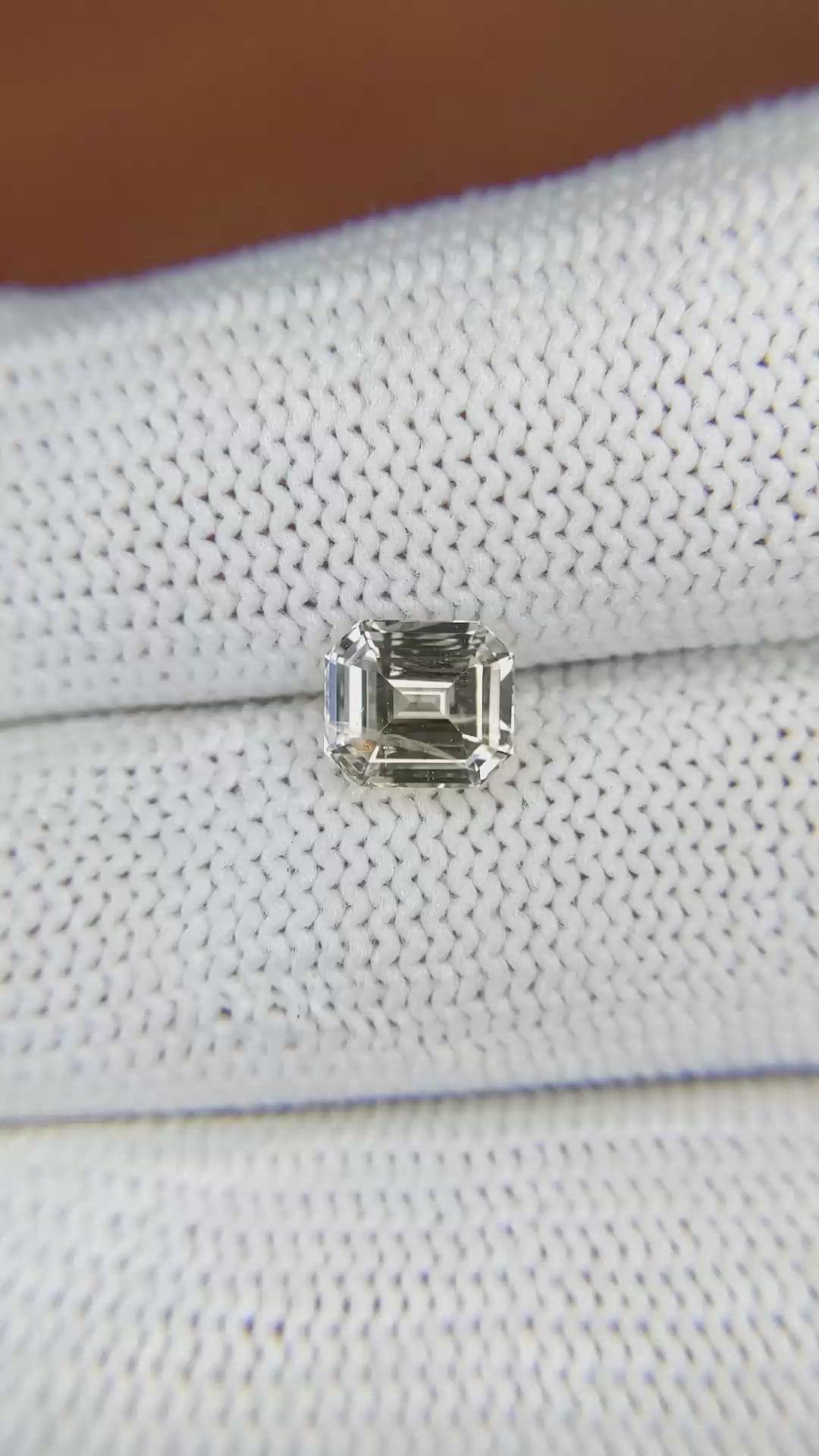 1.52 Ct. Yellow Sapphire from Ceylon (Sri Lanka) Size Video