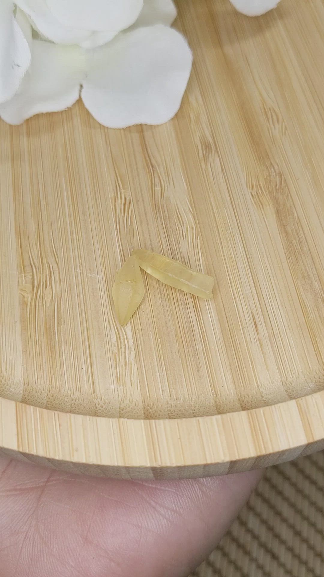 9.12 Ct. Yellow Sapphire from Ceylon (Sri Lanka) Size Video