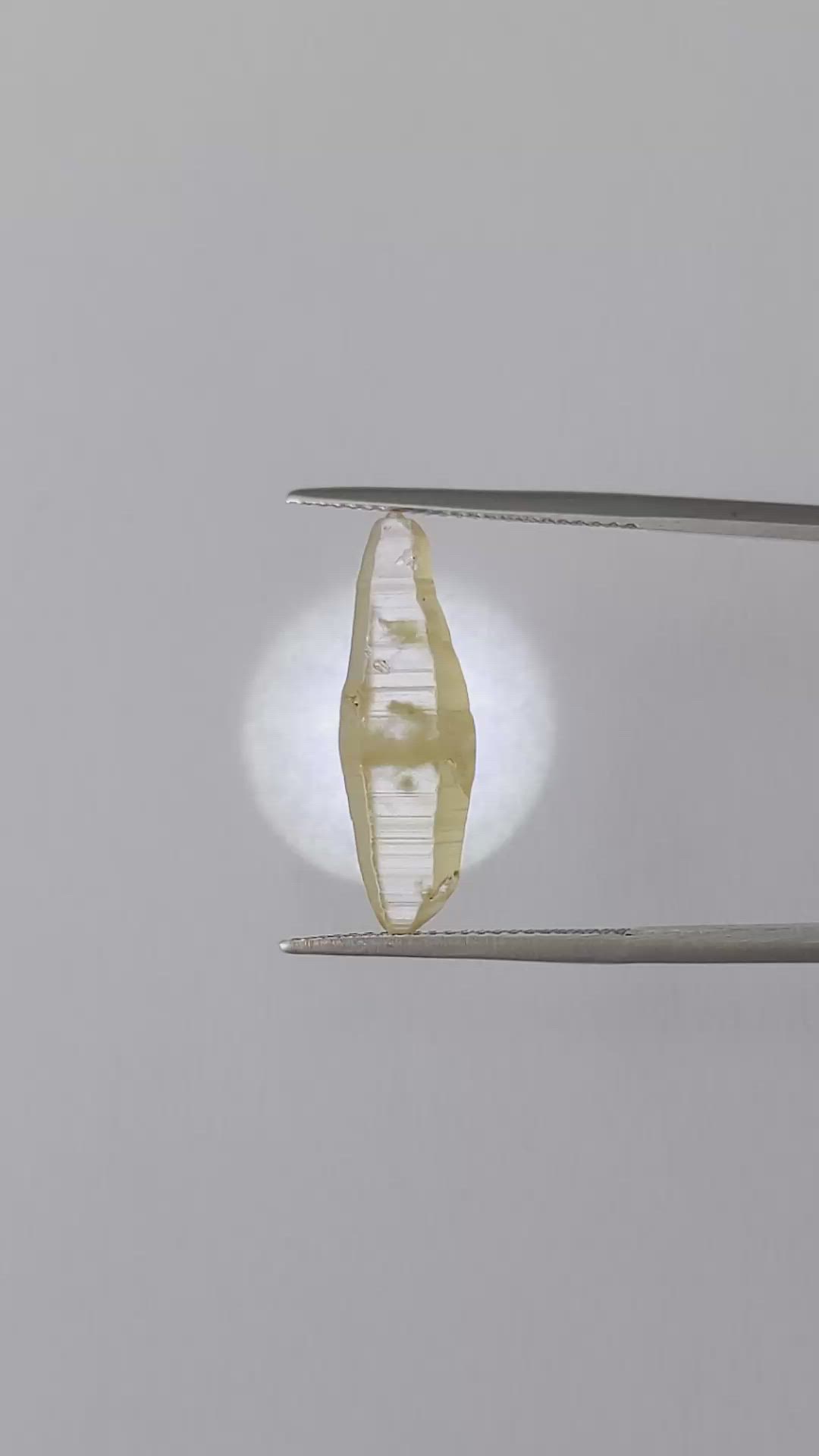 6.80 Ct. Yellow Sapphire from Ceylon (Sri Lanka) Size Video