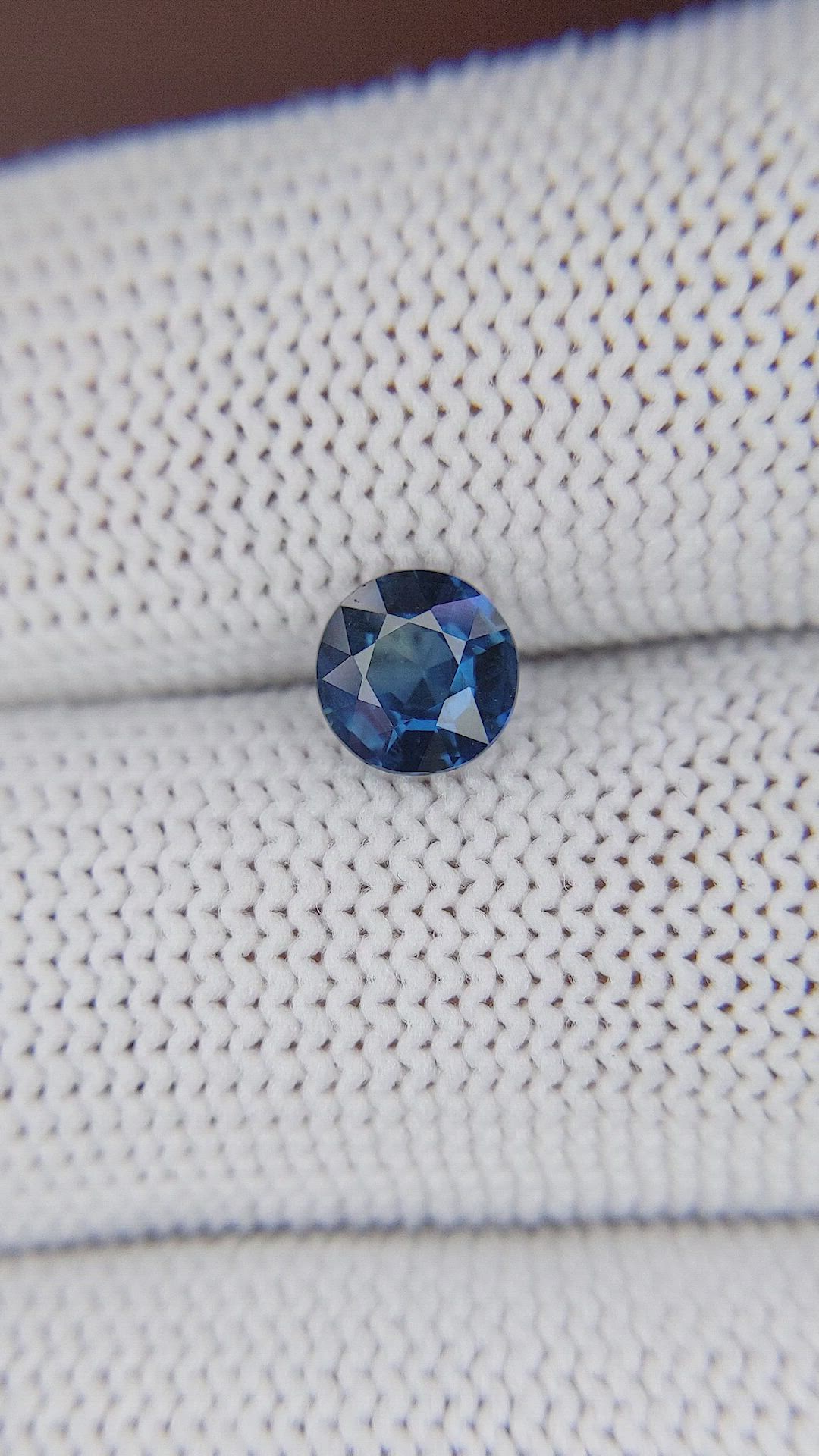 1.05 Ct. Blue Sapphire from Madagascar Size Video