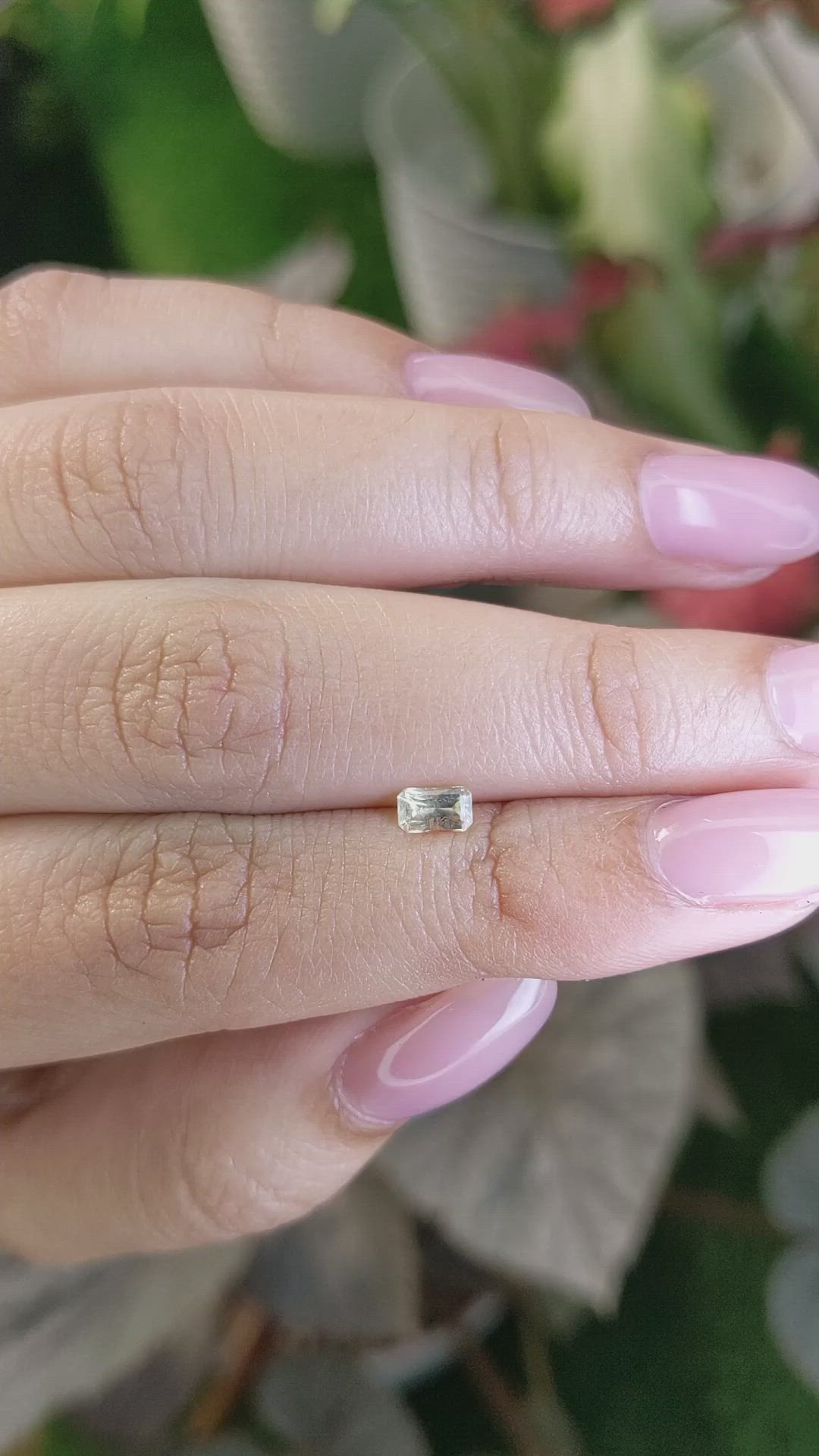 0.38 Ct. Yellow Sapphire from Ceylon (Sri Lanka) Size Video