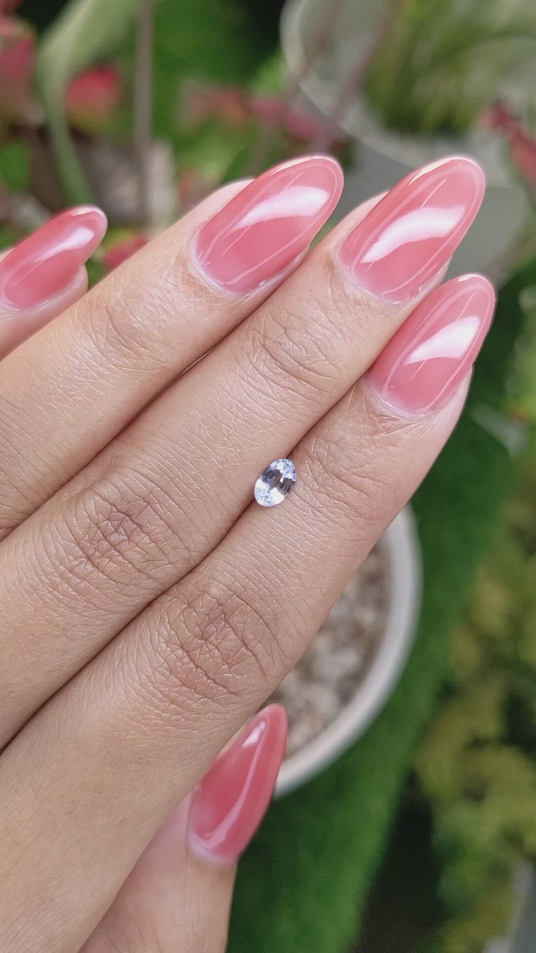 0.36 Ct. Blue Sapphire from Ceylon (Sri Lanka) Size Video