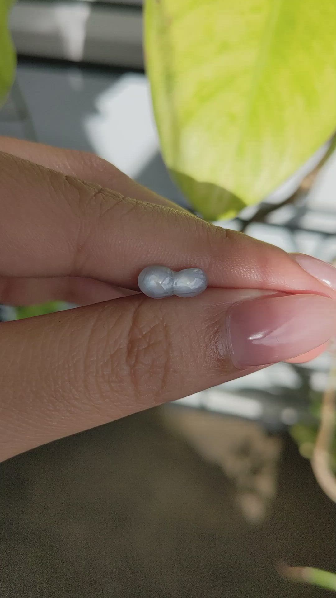 1.69 Ct. Grey Star Sapphire from Ceylon (Sri Lanka) Size Video