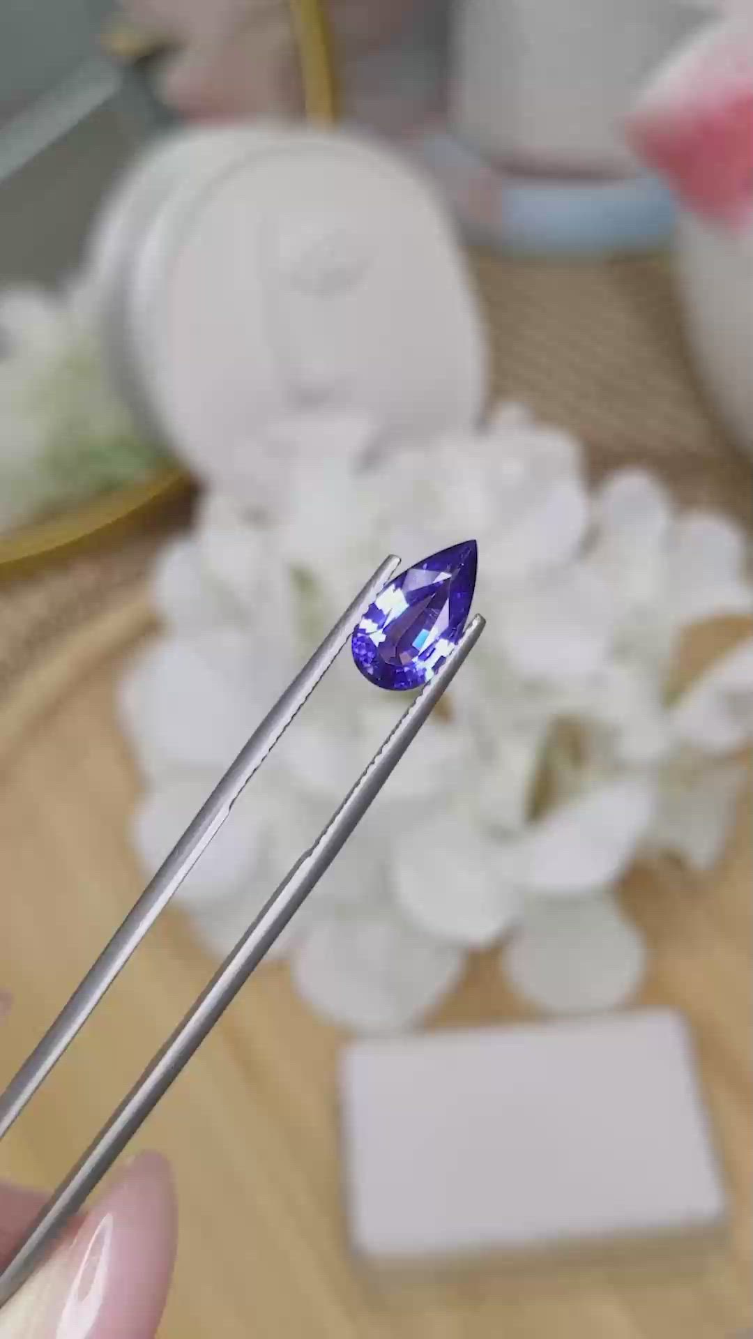 2.19 Ct. Color Change Sapphire from Ceylon (Sri Lanka) Size Video