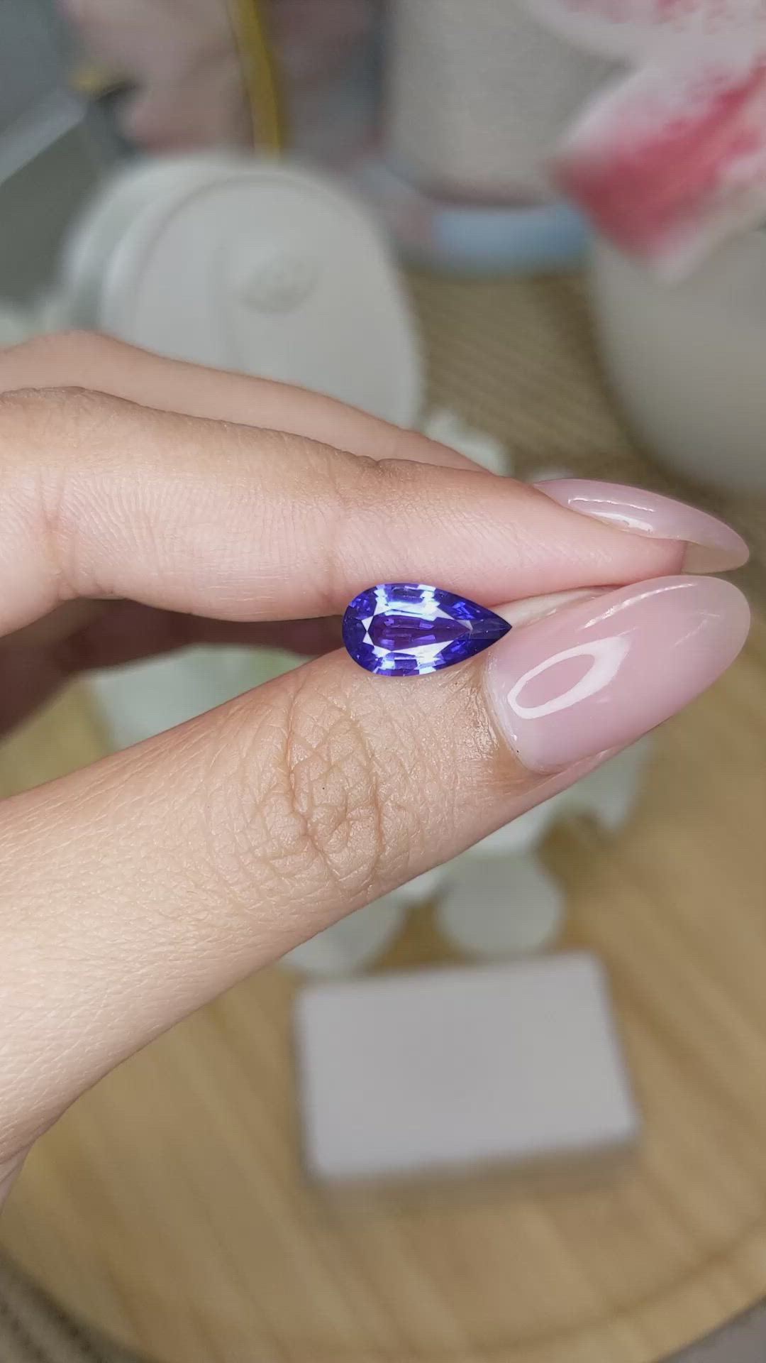 2.19 Ct. Color Change Sapphire from Ceylon (Sri Lanka) Size Video