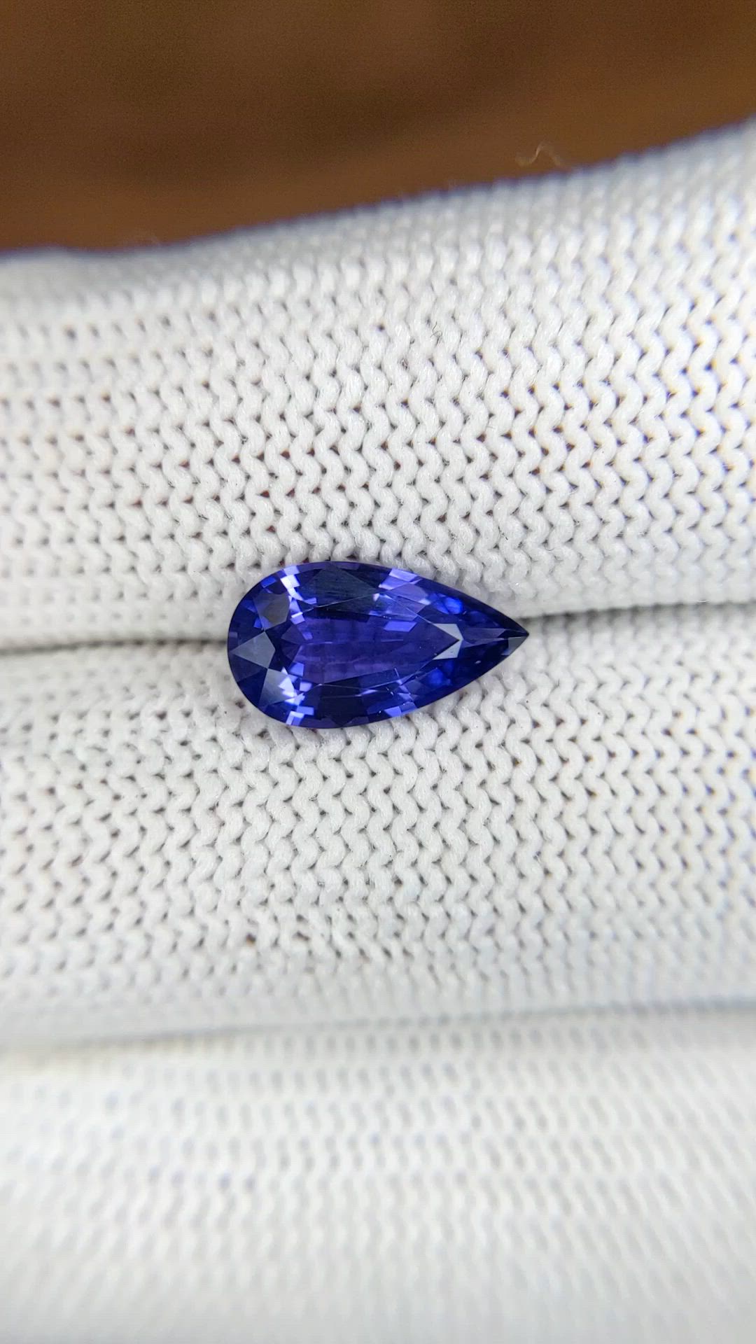 2.19 Ct. Color Change Sapphire from Ceylon (Sri Lanka) Size Video