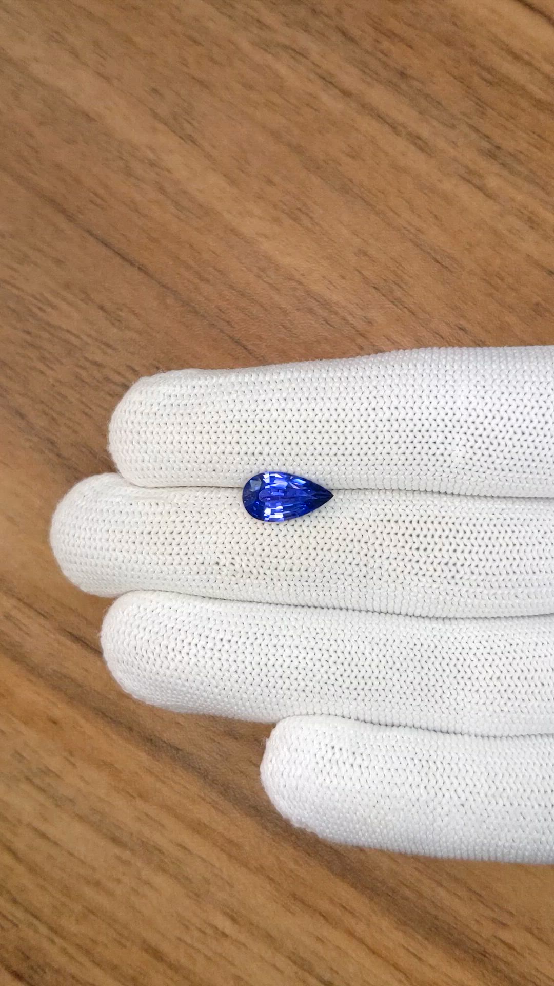 2.19 Ct. Color Change Sapphire from Ceylon (Sri Lanka) Size Video