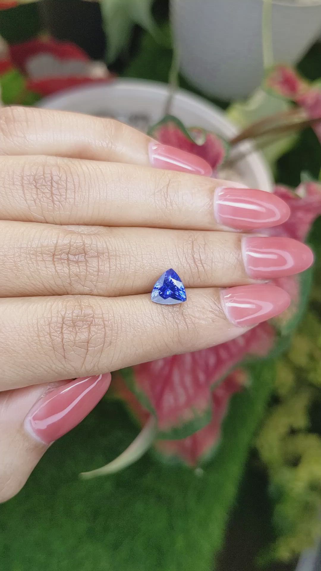 1.98 Ct. Blue Sapphire from Ceylon (Sri Lanka) Size Video