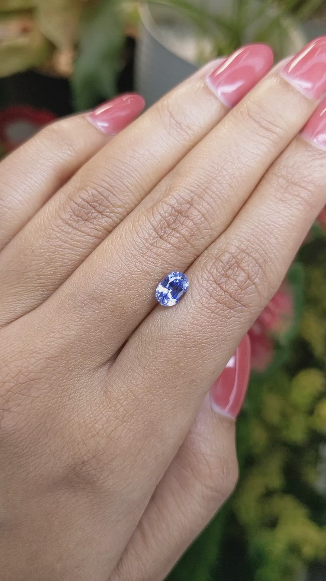1.51 Ct. Blue Sapphire from Ceylon (Sri Lanka) Size Video