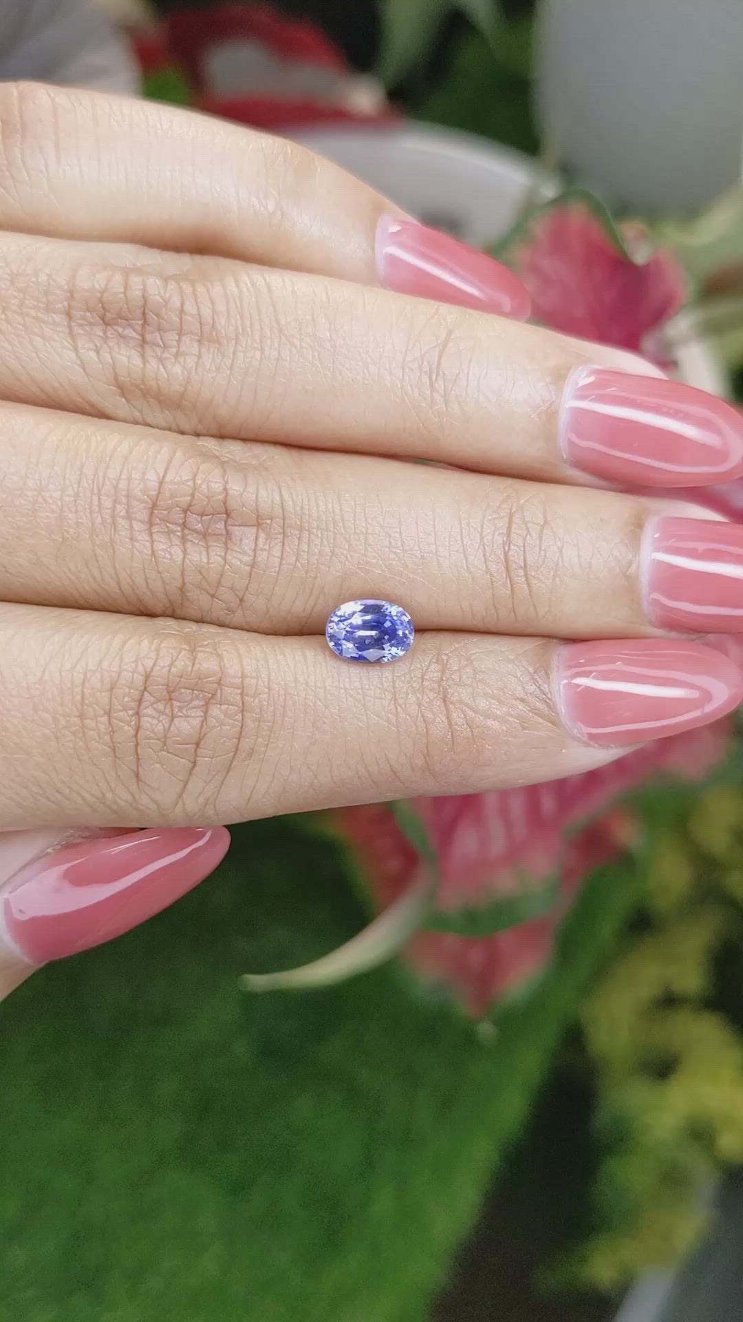 1.51 Ct. Blue Sapphire from Ceylon (Sri Lanka) Size Video