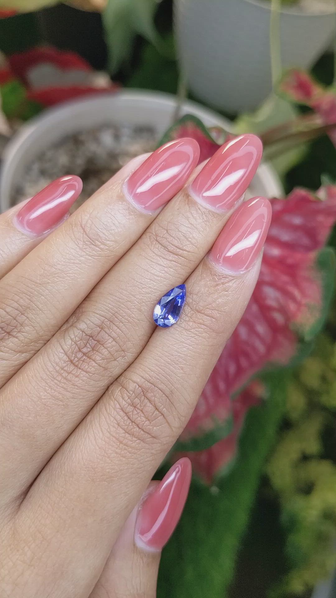 1.45 Ct. Blue Sapphire from Ceylon (Sri Lanka) Size Video