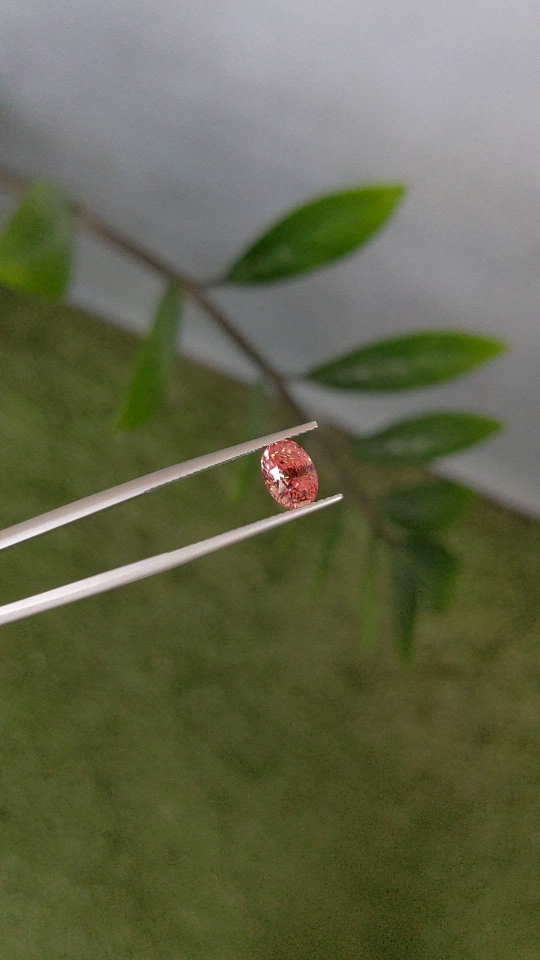2.05 Ct. Padparadscha Sapphire from Madagascar Size Video