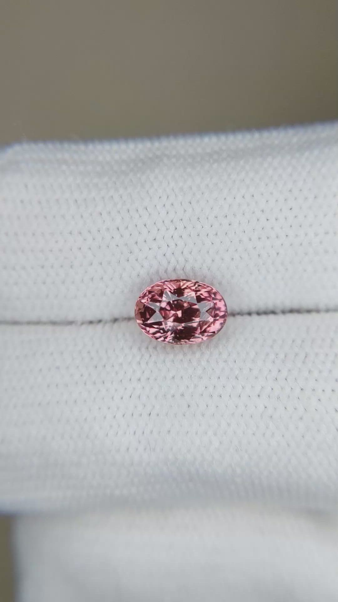 2.05 Ct. Padparadscha Sapphire from Madagascar Size Video