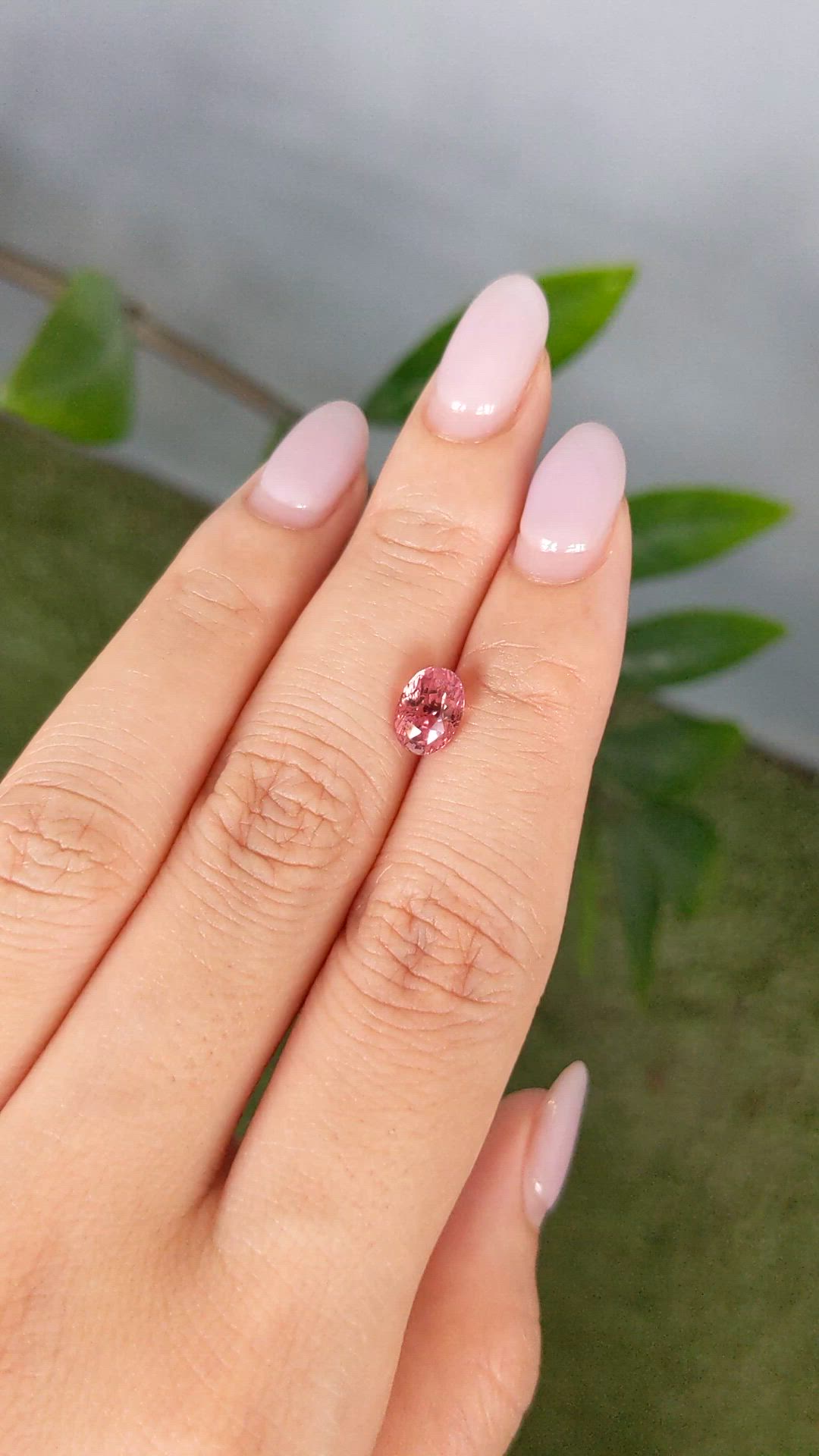 2.05 Ct. Padparadscha Sapphire from Madagascar Size Video