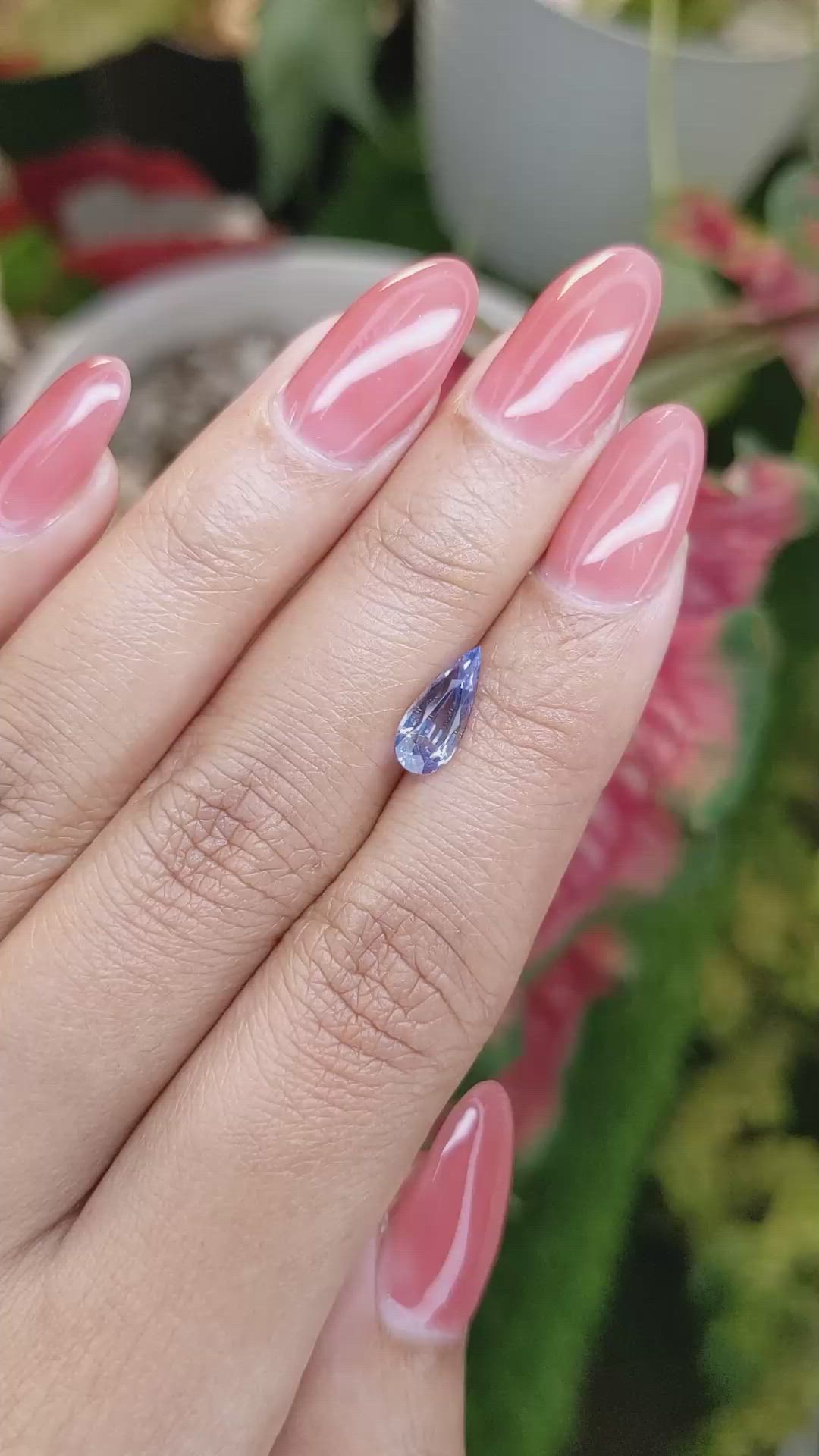 1.50 Ct. Blue Sapphire from Ceylon (Sri Lanka) Size Video