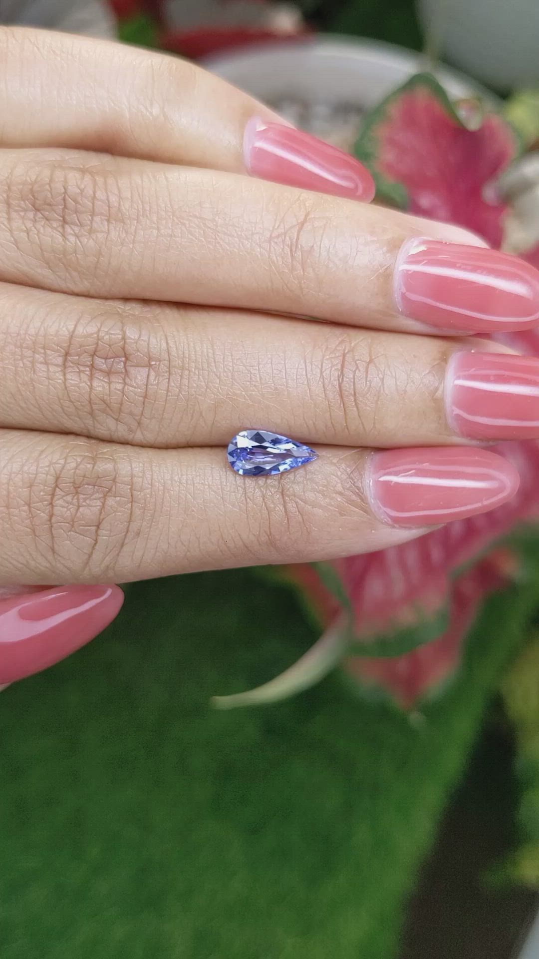1.14 Ct. Blue Sapphire from Ceylon (Sri Lanka) Size Video