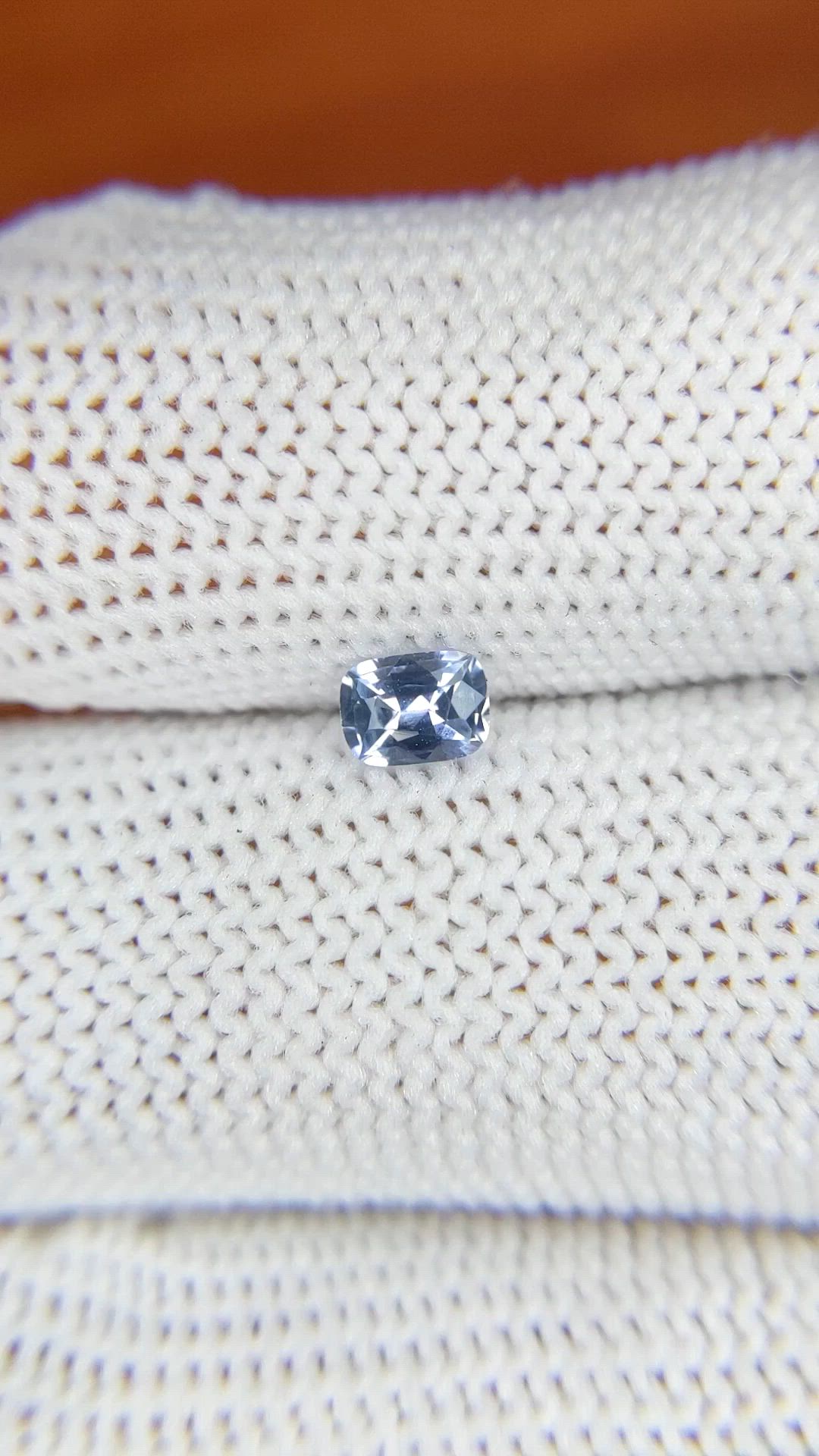 0.35 Ct. Blue Sapphire from Ceylon (Sri Lanka) Size Video