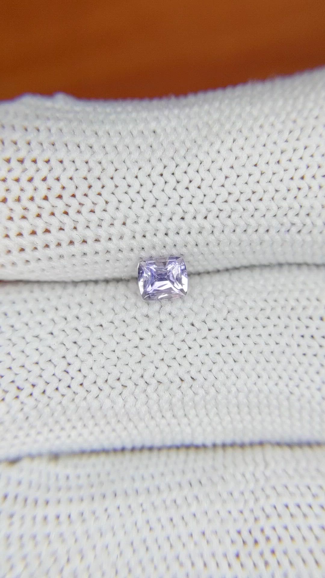 0.48 Ct. Purple Sapphire from Ceylon (Sri Lanka) Size Video