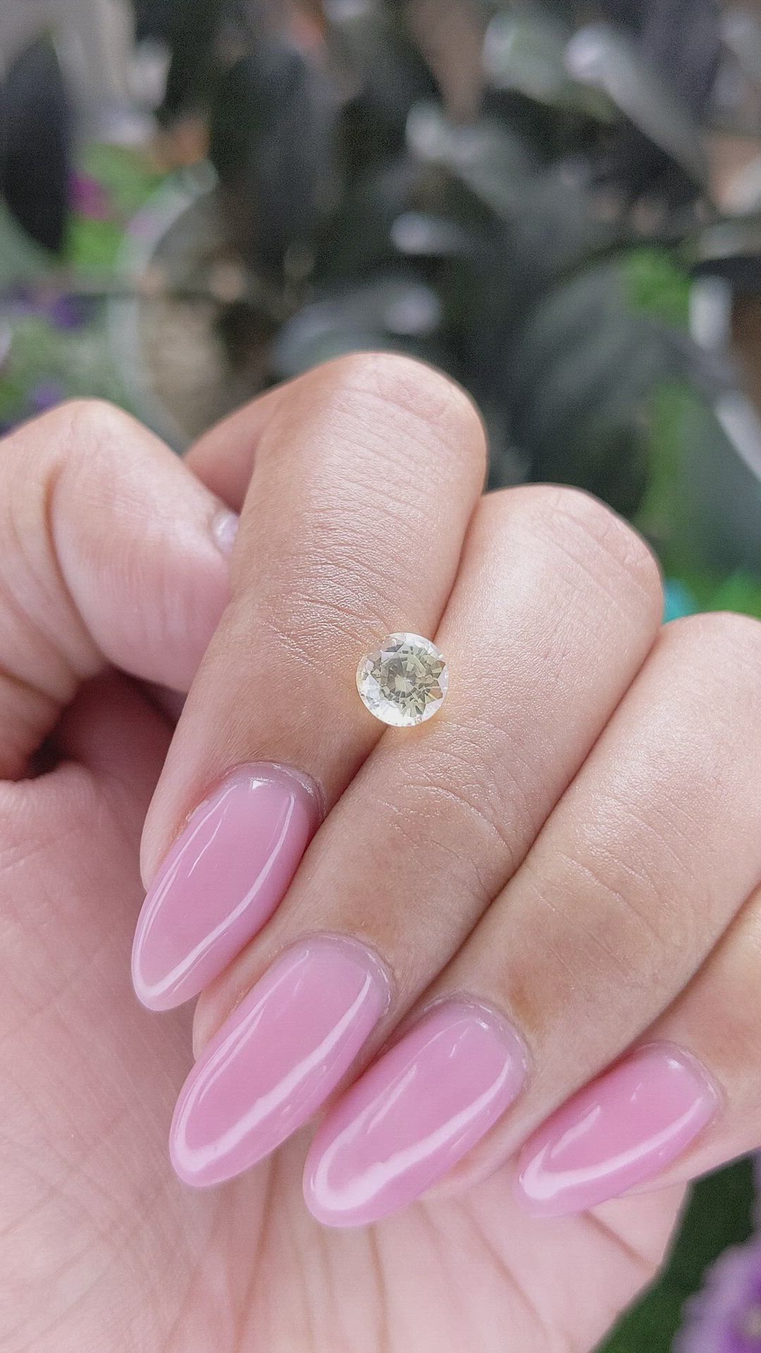 1.20 Ct. Yellow Sapphire from Ceylon (Sri Lanka) Size Video