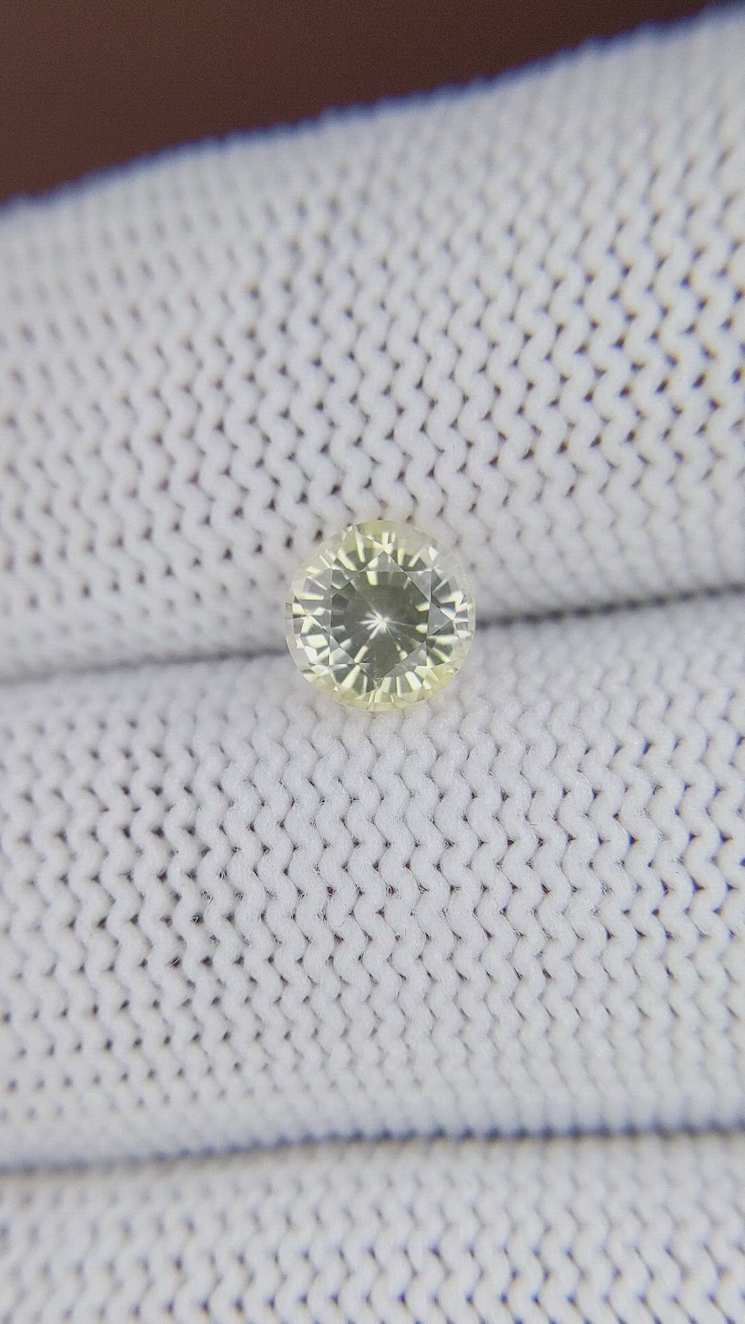 1.20 Ct. Yellow Sapphire from Ceylon (Sri Lanka) Size Video