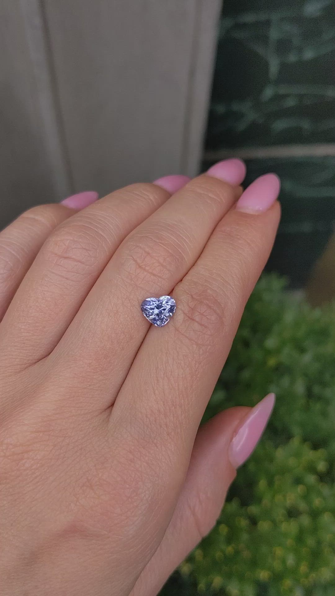 1.63 Ct. Blue Sapphire from Ceylon (Sri Lanka) Size Video