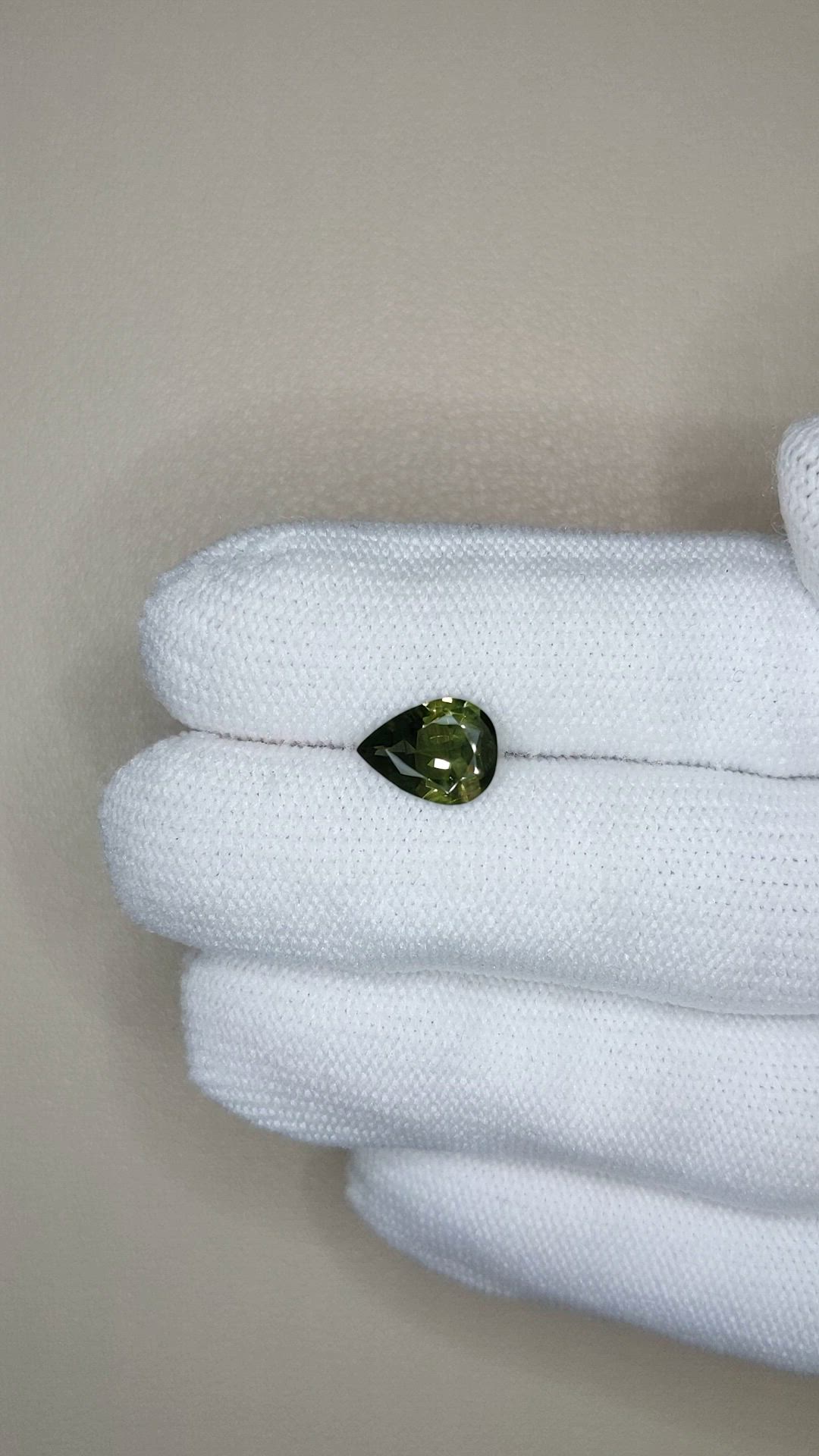 1.88 Ct. Green Sapphire from Madagascar Size Video