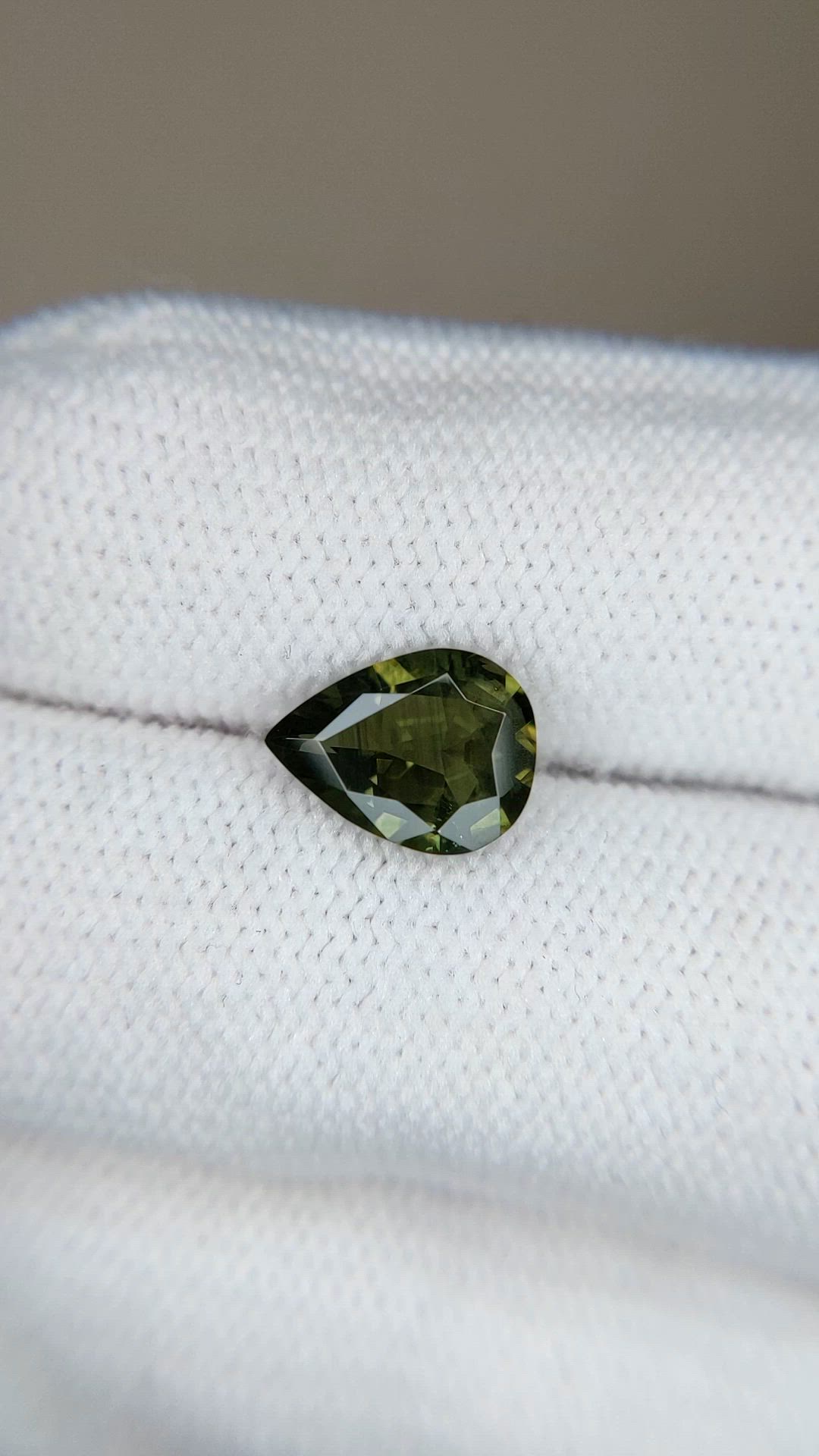 1.88 Ct. Green Sapphire from Madagascar Size Video