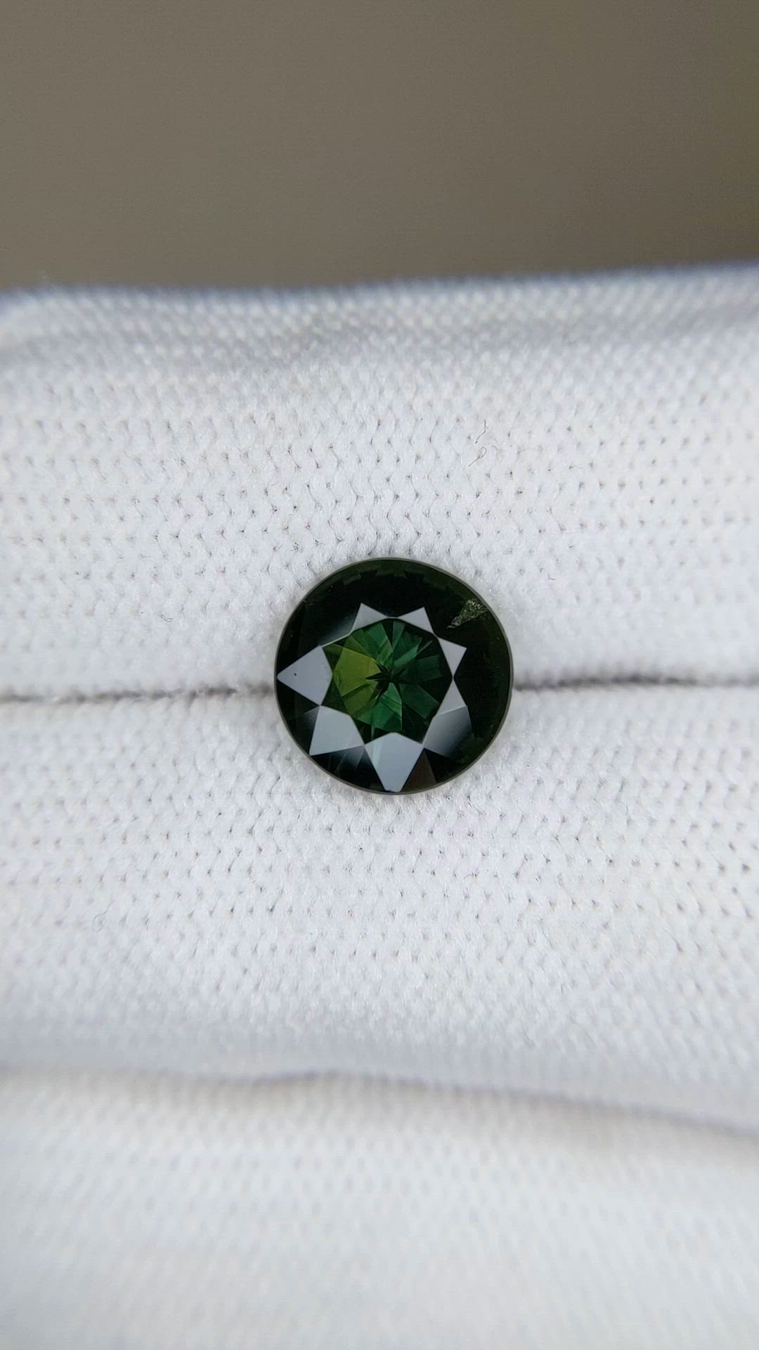 2.53 Ct. Yellowish Green Sapphire from Madagascar Size Video