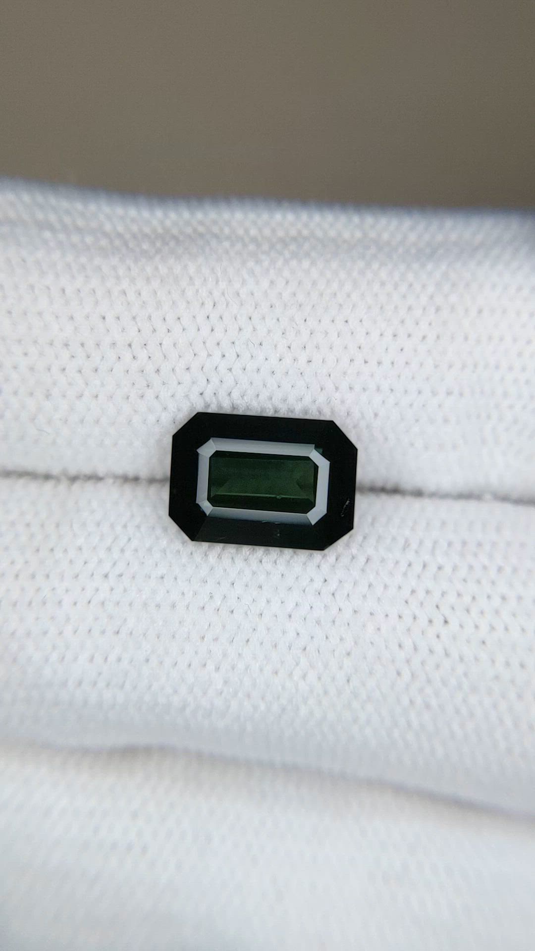 3.15 Ct. Green Sapphire from Madagascar Size Video