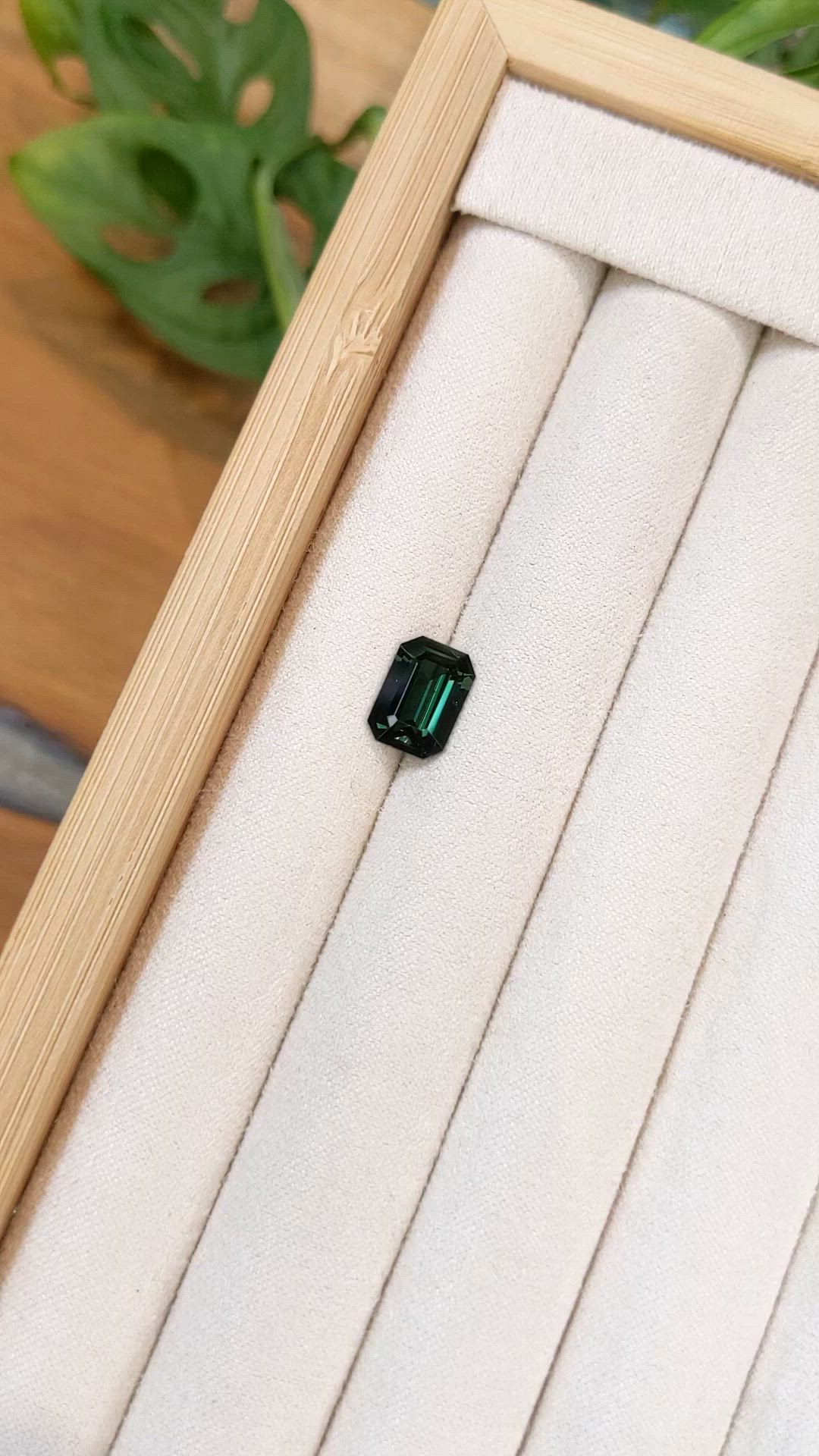 3.15 Ct. Green Sapphire from Madagascar Size Video
