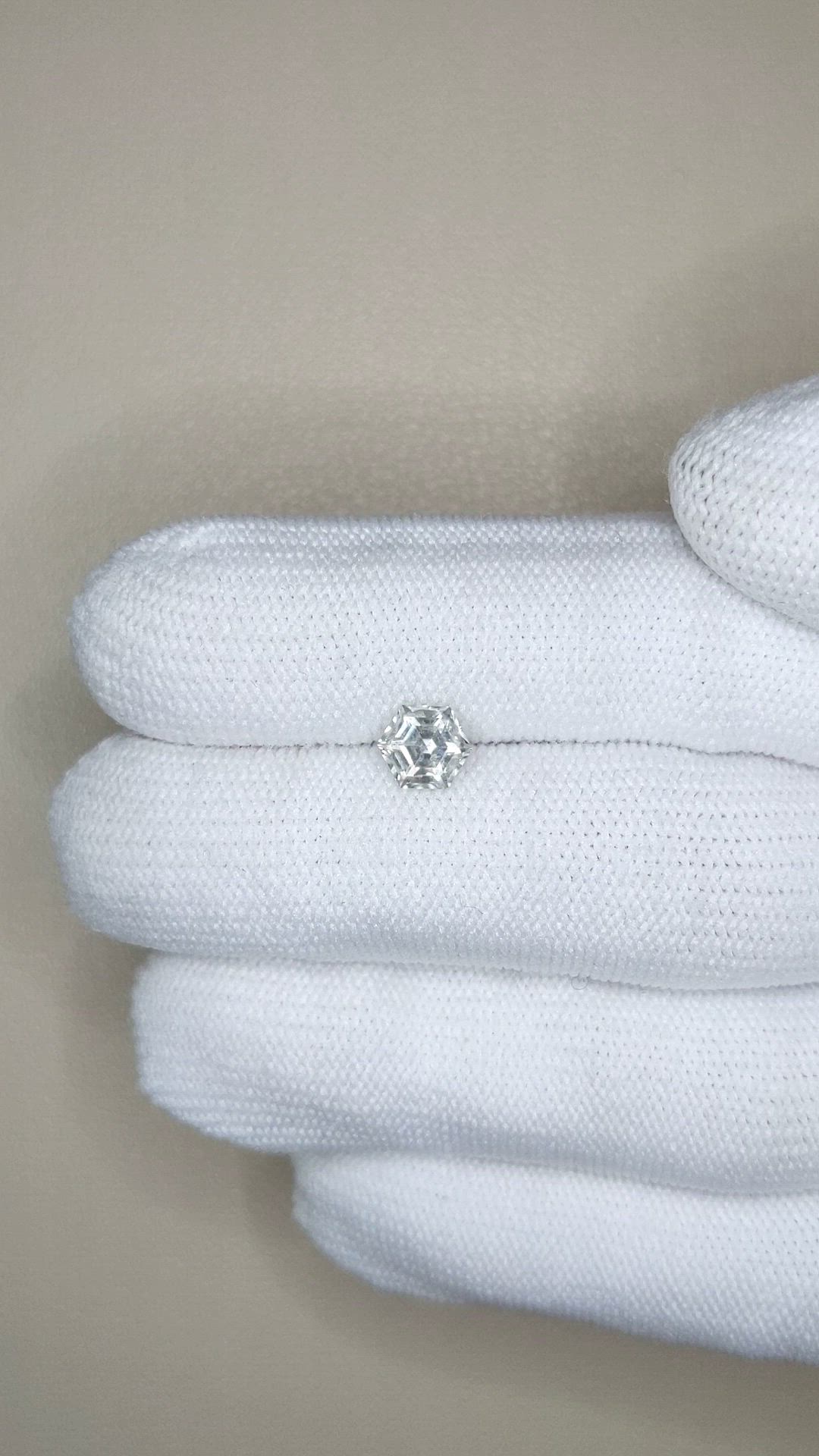 1.11 Ct. Pinkish Brown Sapphire from Montana Size Video