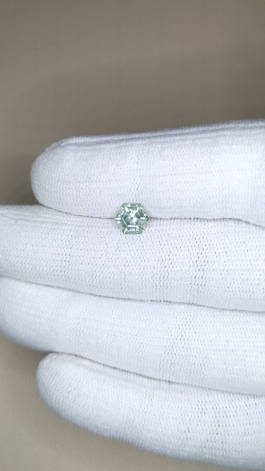 1.10 Ct. Green Sapphire from Montana Size Video