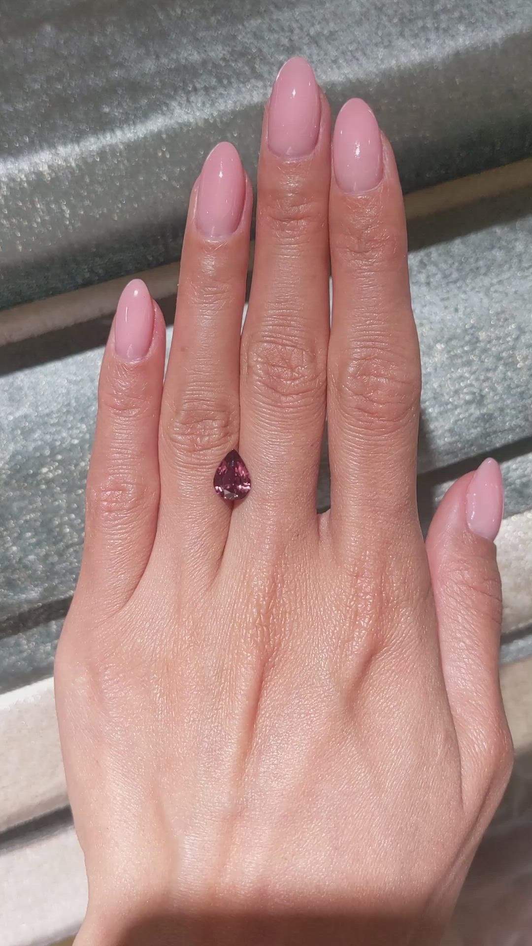2.32 Ct. Orangish Brown Sapphire from Madagascar Size Video