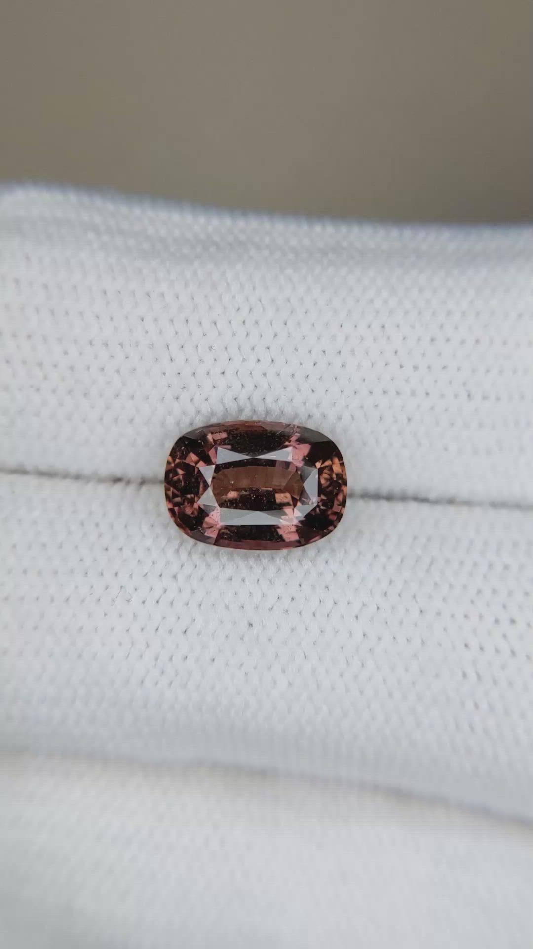 3.67 Ct. Padparadscha Sapphire from Madagascar Size Video