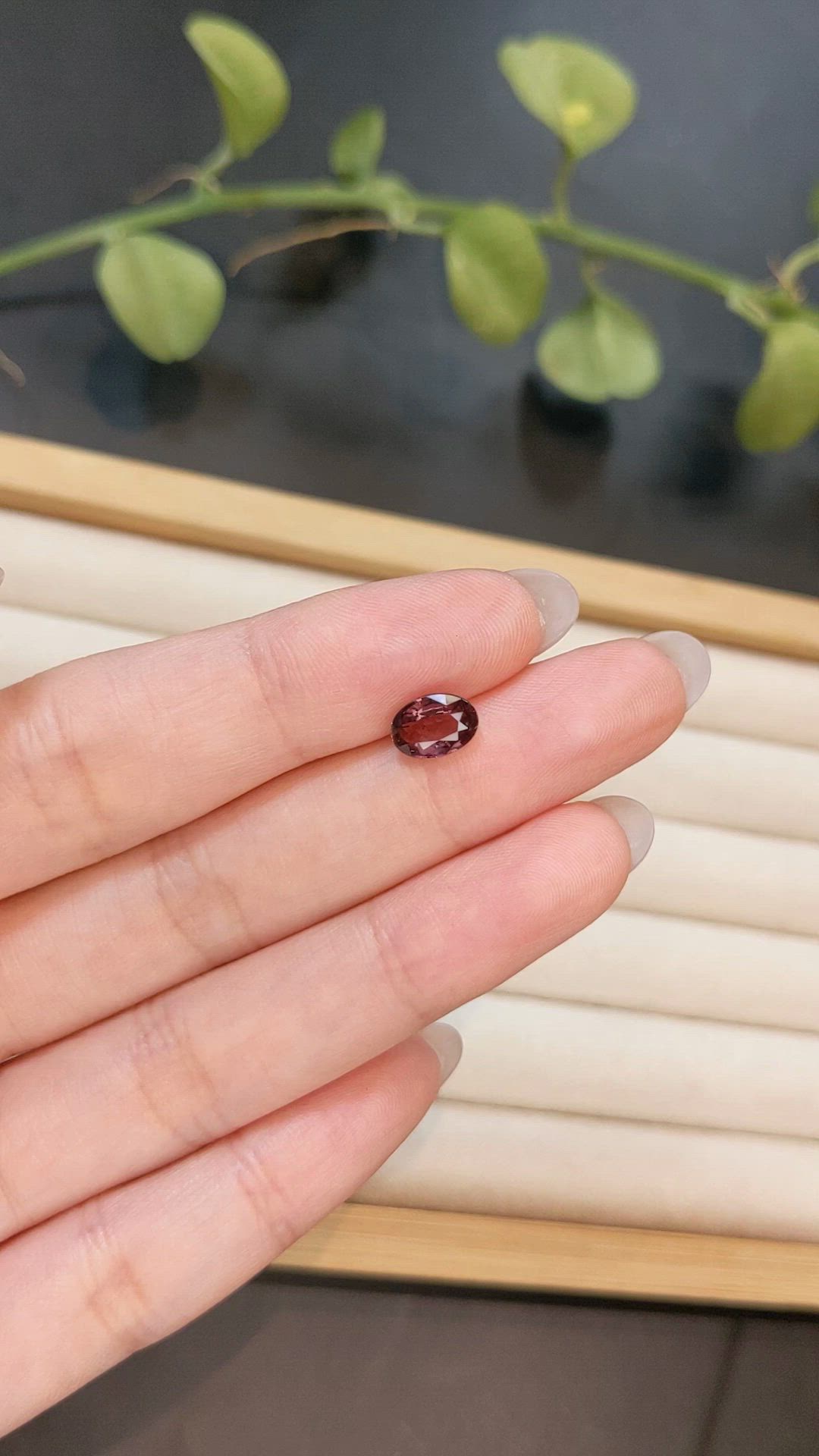 1.65 Ct. Padparadscha Sapphire from Madagascar Size Video