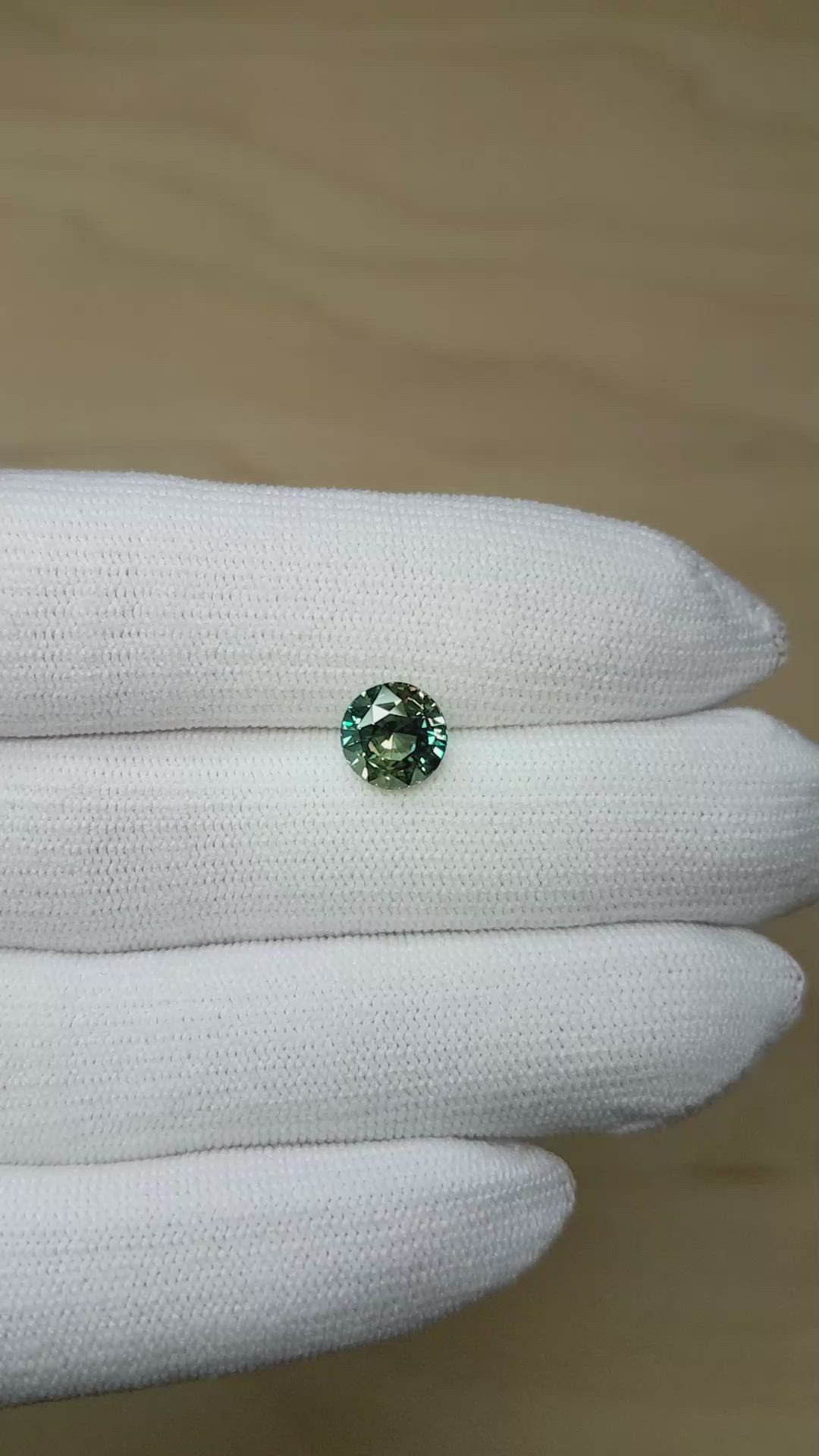 2.52 Ct. Bi Color Sapphire from Madagascar Size Video