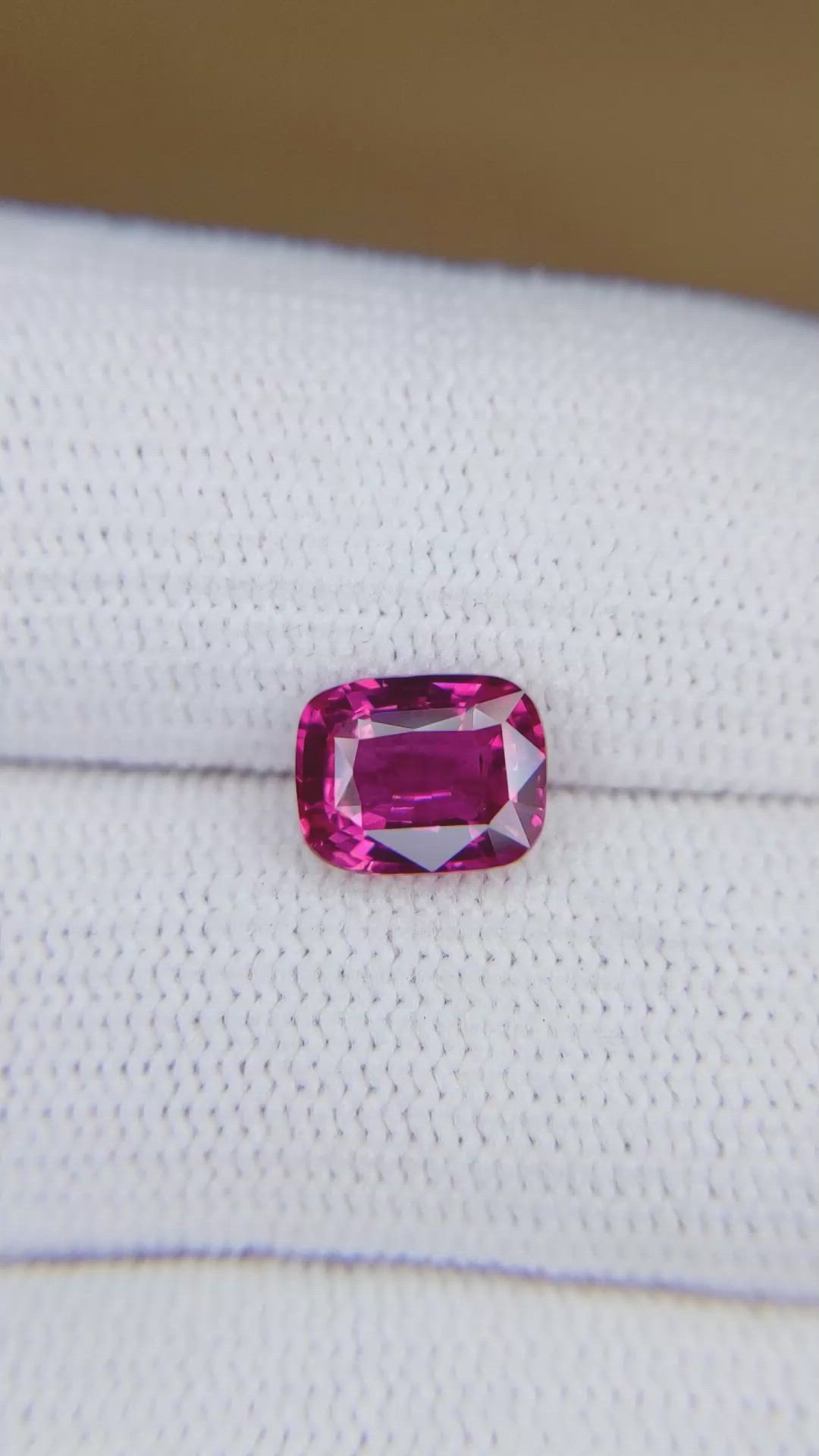 2.04 Ct. Pink Sapphire from Madagascar Size Video