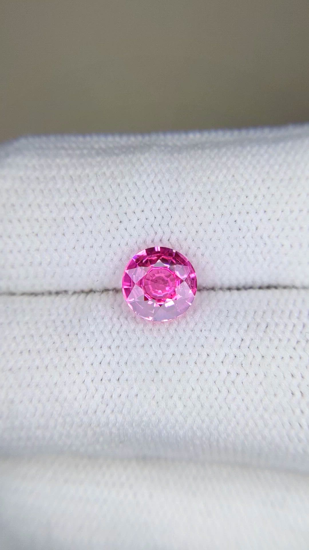 1.42 Ct. Pink Sapphire from Ceylon (Sri Lanka) Size Video