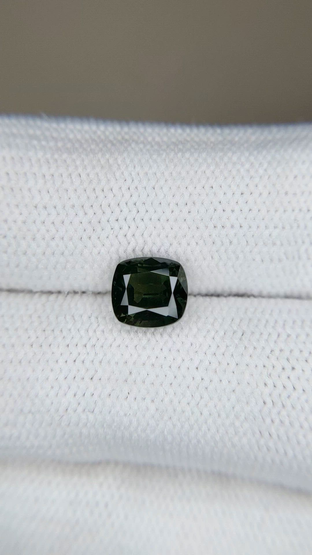 1.96 Ct. Green Sapphire from Australia Size Video