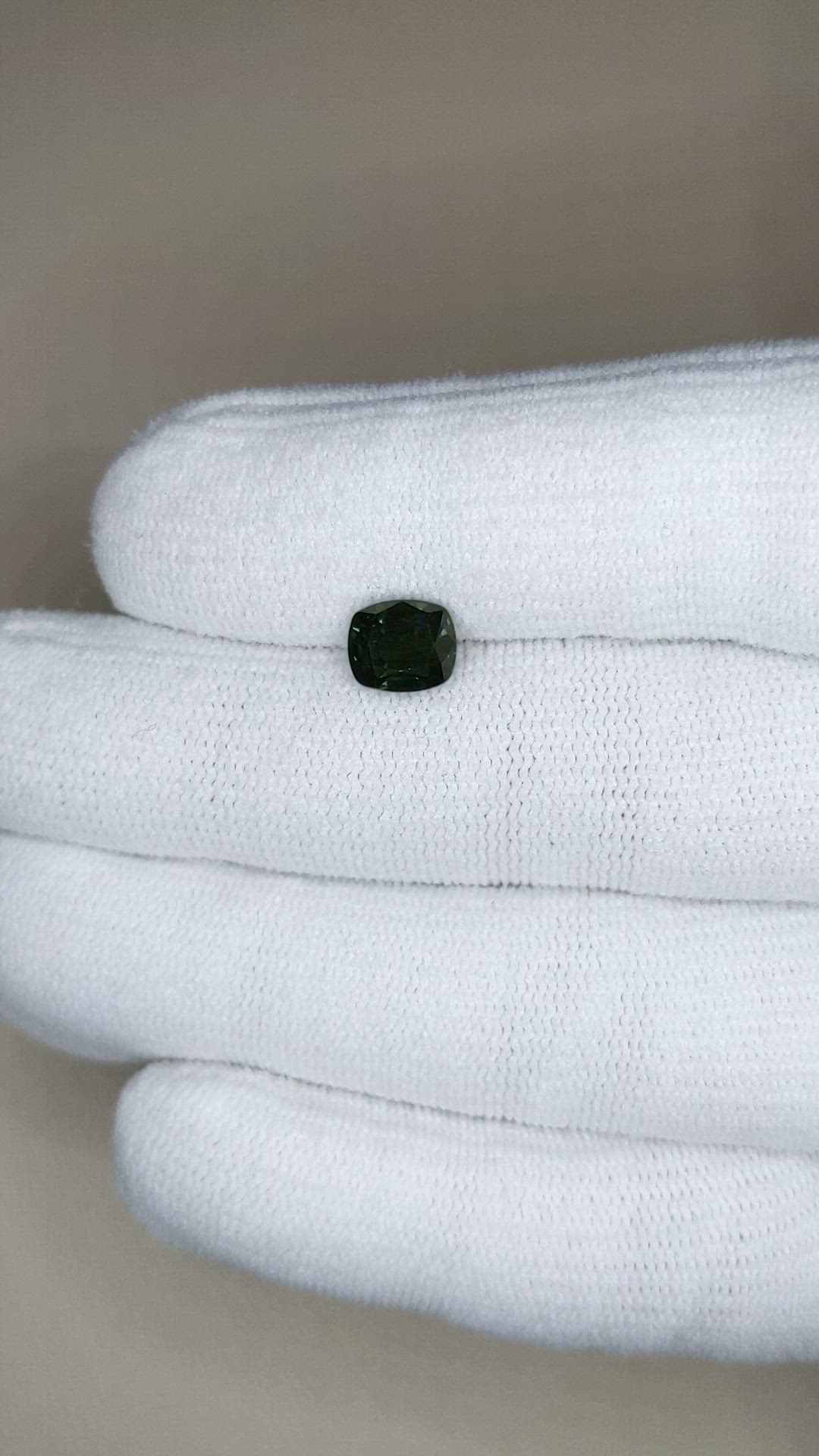 1.93 Ct. Green Sapphire from Australia Size Video