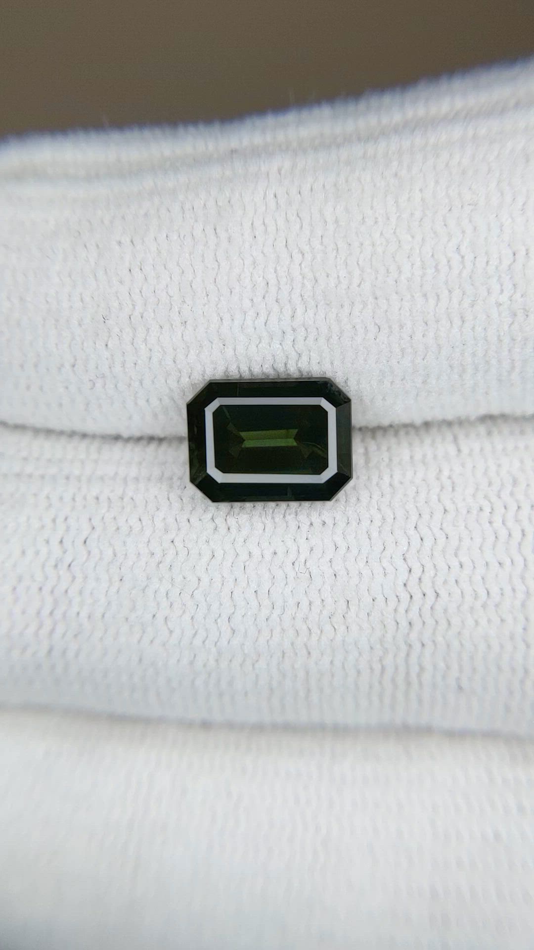 2.86 Ct. Green Sapphire from Australia Size Video