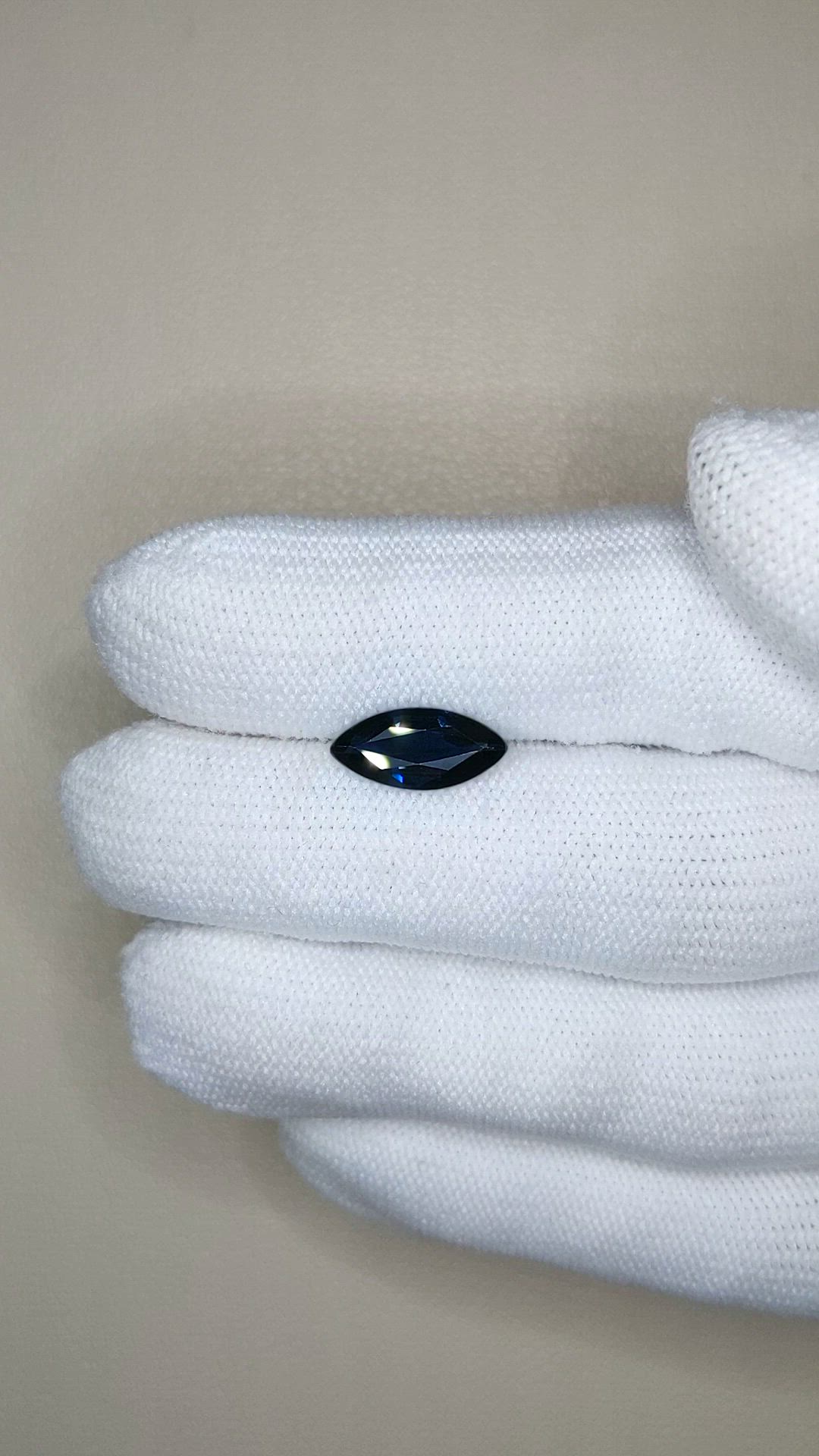1.96 Ct. Blue Sapphire from Australia Size Video