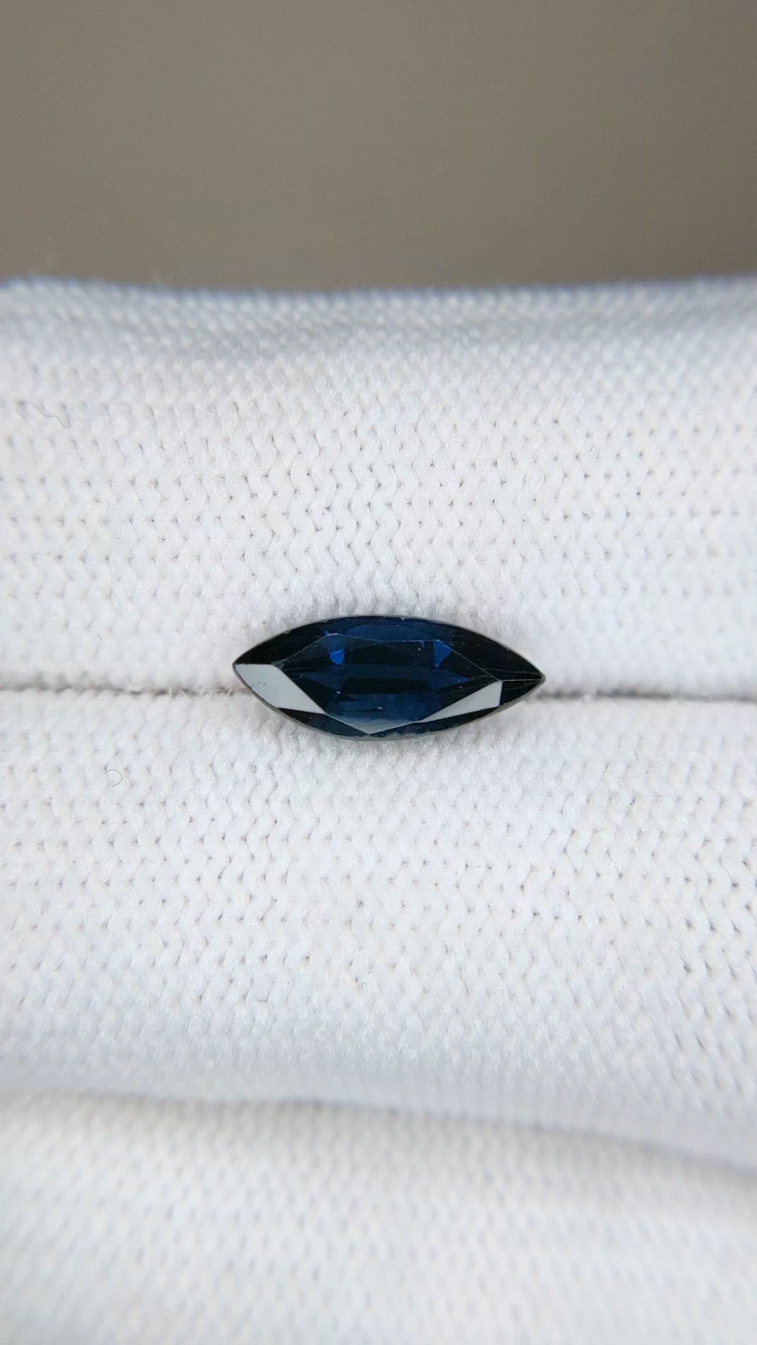 2.03 Ct. Blue Sapphire from Australia Size Video
