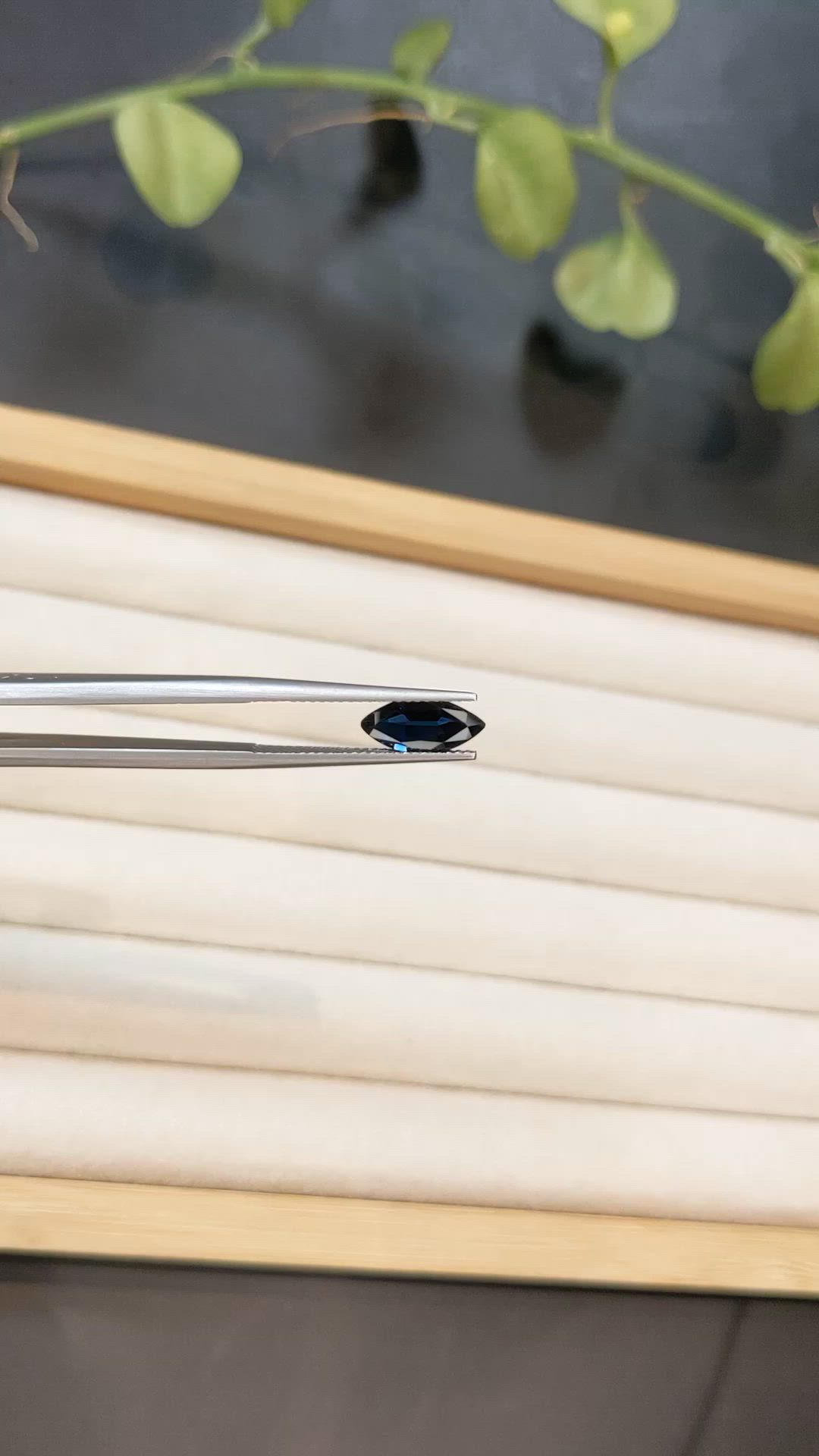 1.53 Ct. Blue Sapphire from Australia Size Video