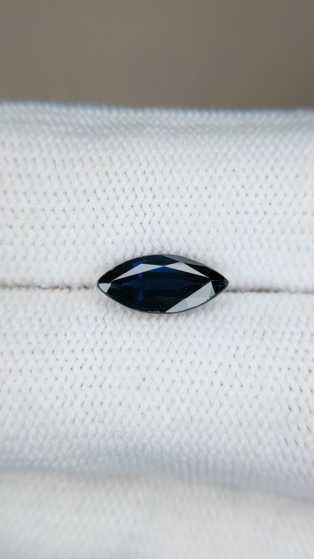 1.53 Ct. Blue Sapphire from Australia Size Video